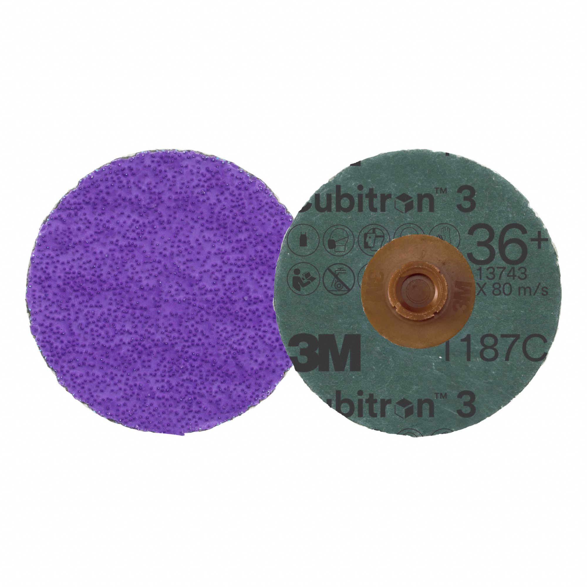 DISC,4 IN,12,000 RPM,PURPLE,CERAMIC
