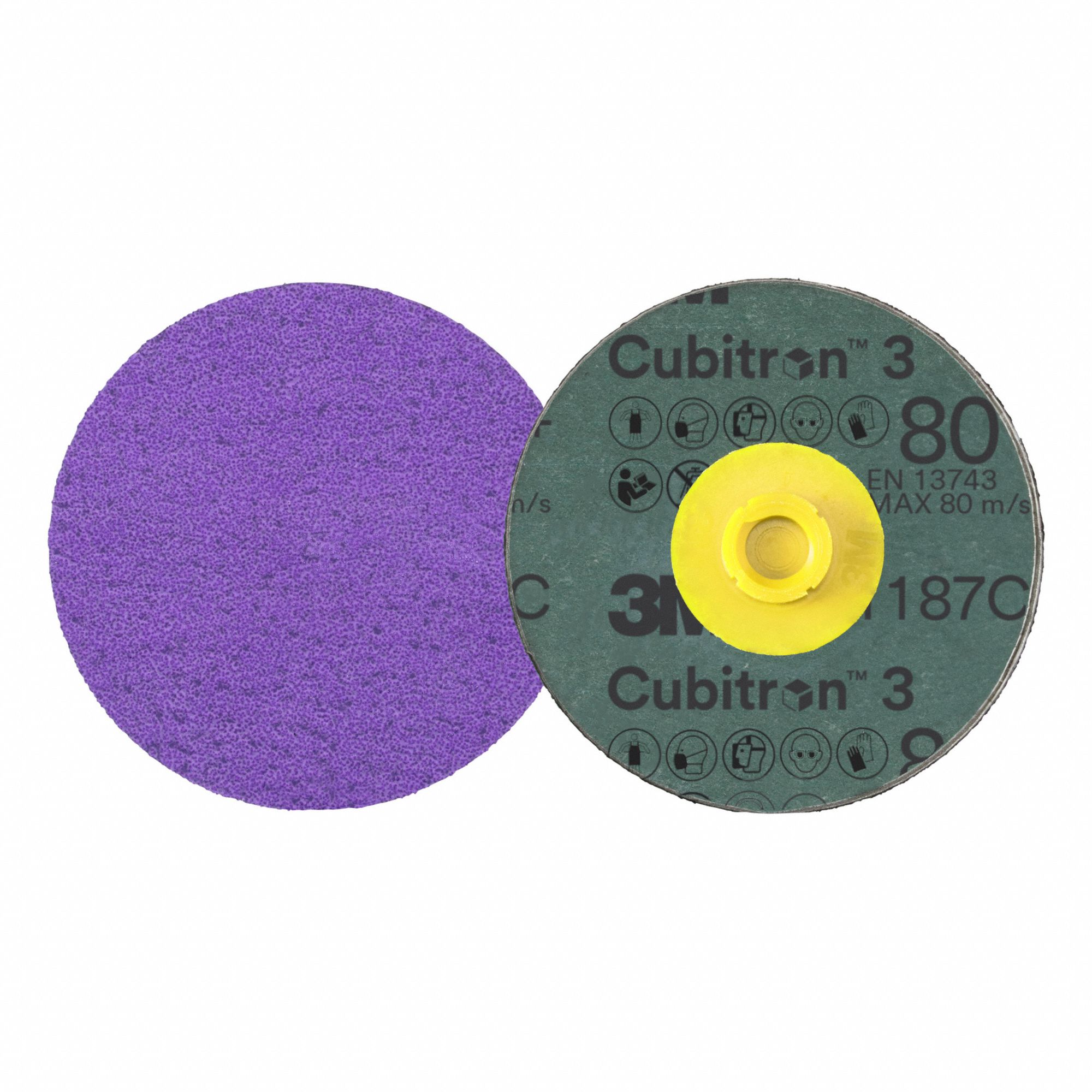 DISC,4 IN,12,000 RPM,PURPLE,CERAMIC