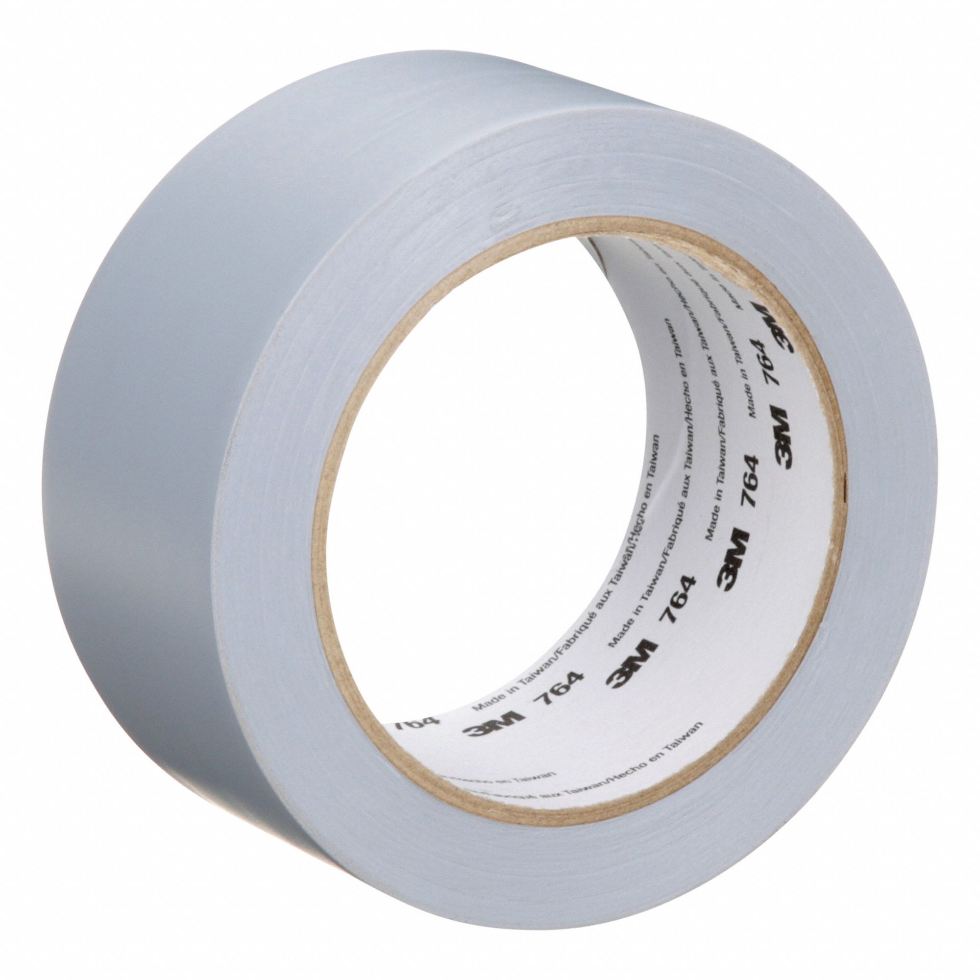 GENERAL PURPOSE TAPE, COLOURFAST, GREY, 32 9/10 M X 50 8/10 MM X 5 MM, VINYL/RUBBER