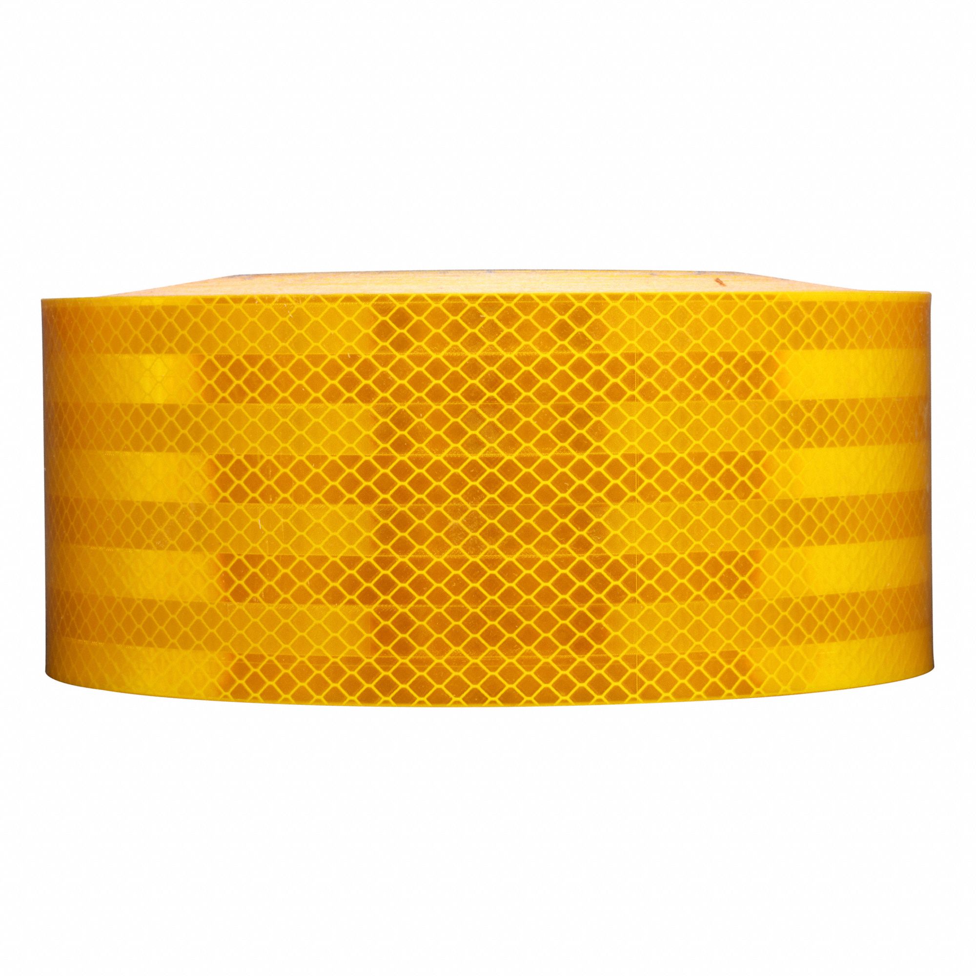 983 CONSPICUITY MARKINGS, YELLOW, 150 YD L, 4 IN W, CORROSION-RESISTANT, REFLECTIVE