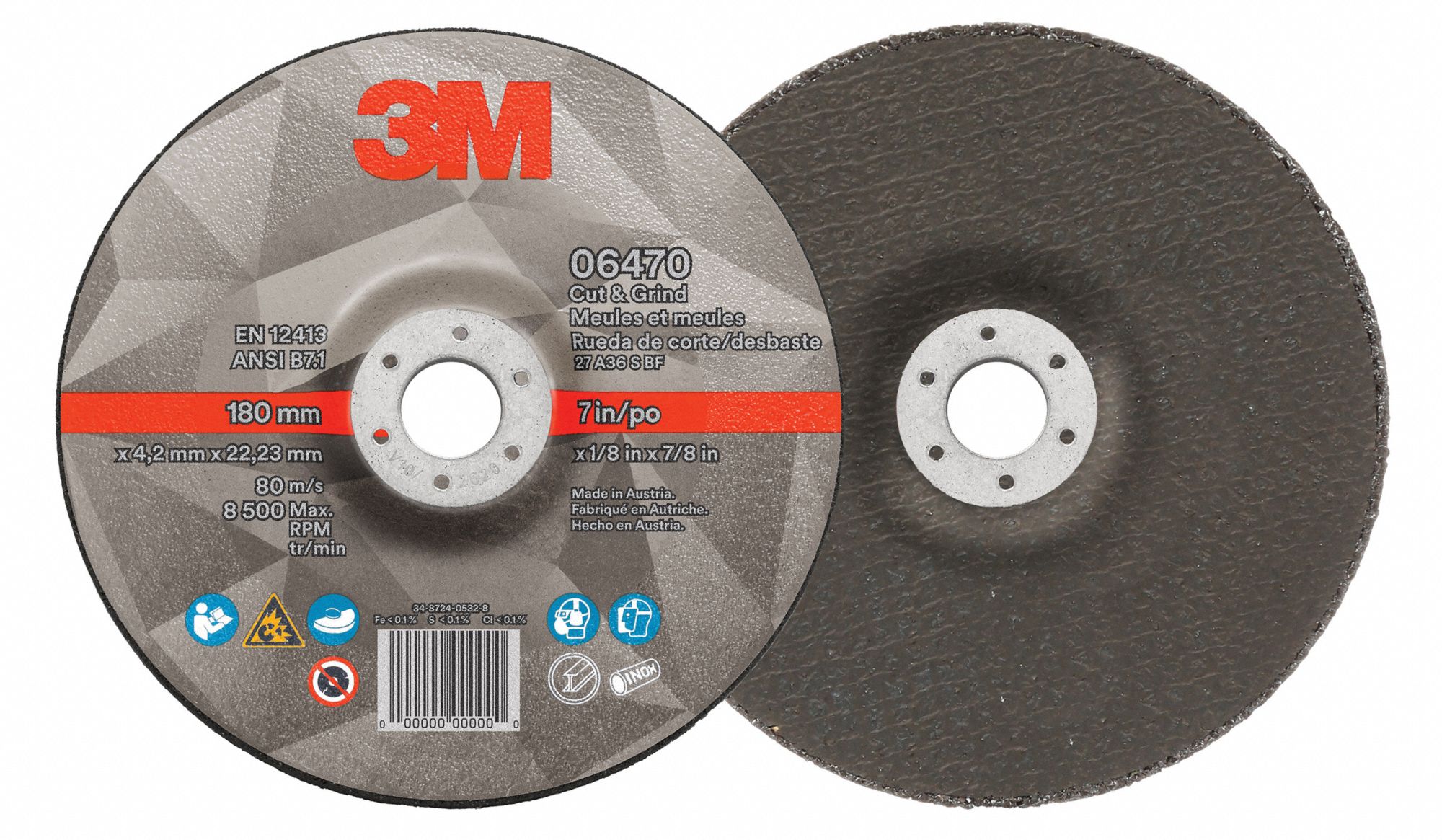 MEULE, ABRASIVE TYPE 27