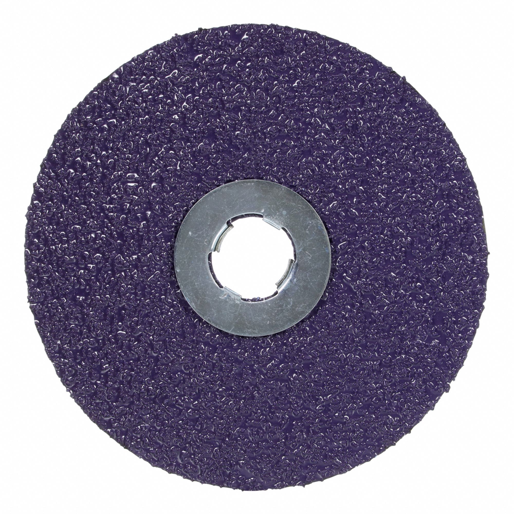 DISQUE FIBRE, MAUVE,4 1/2 PO DIA, CERAM