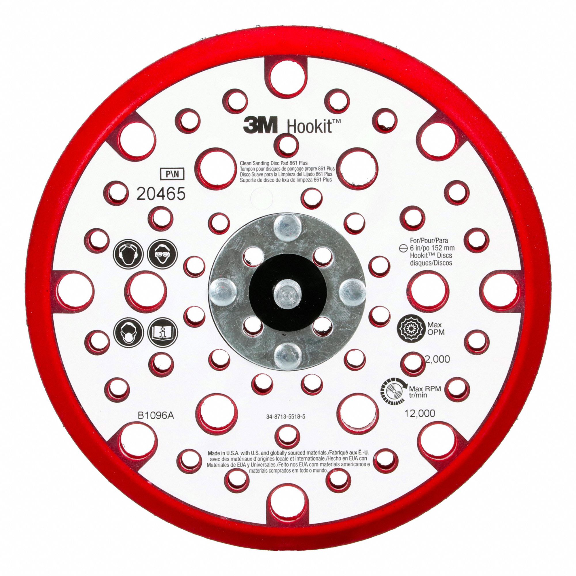 BACKUP PAD,LOWPROFILE