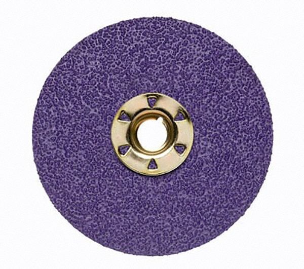 COATED ABRASIVE DISC,13300 RPM,4.5