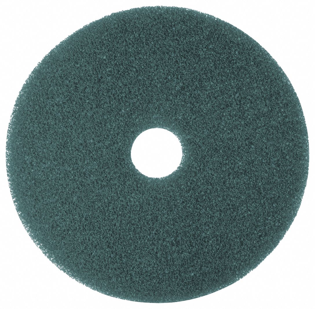 3M PAD, BLUE, ROUND, NON-WOVEN NYLON, POLYESTER FIBRE, CLEANING ...