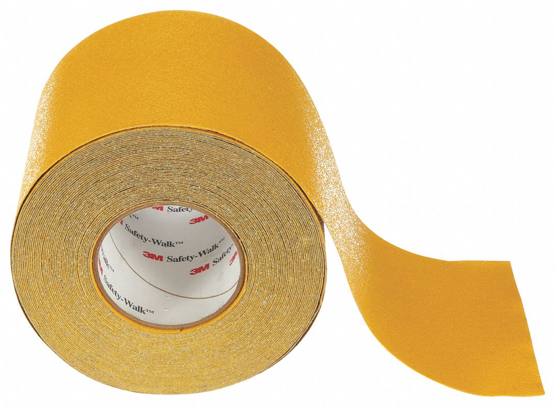 ANTISLIP TAPE,SOLID,6 IN W,YELLOW