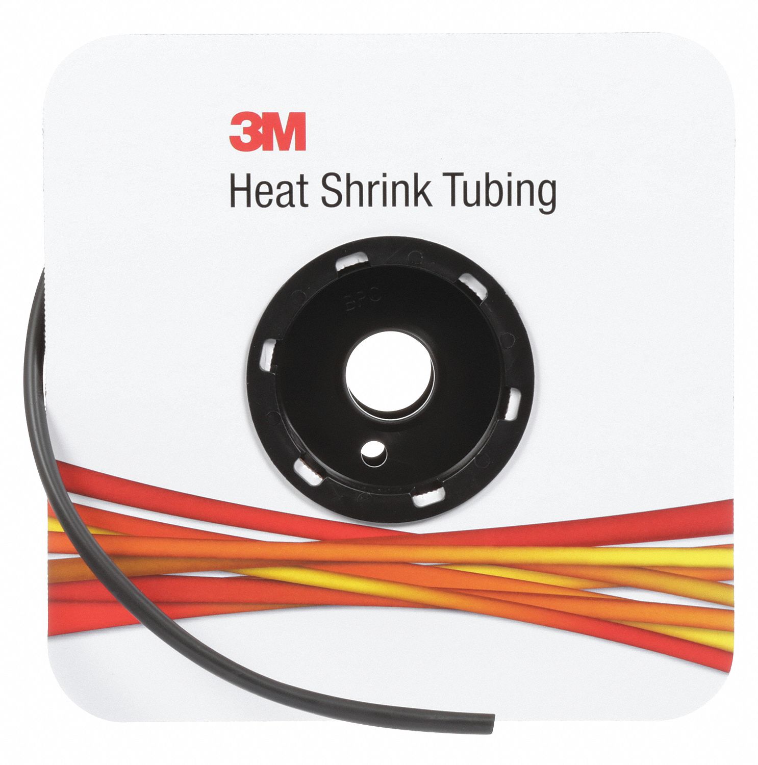 HEAT SHRINK TUBING, POLYOLEFIN, BLK, 2:1 SHRINK, 100 FT, ¼ IN ID BEFORE SHRINKING