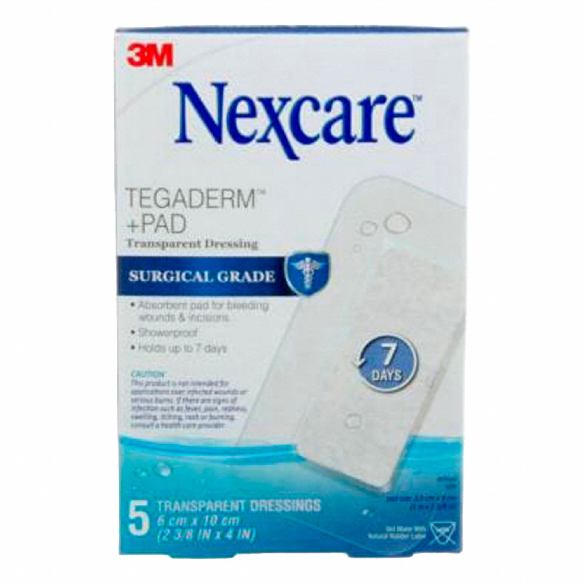 WOUND DRESSING KIT,FILM,4 IN L,PK5