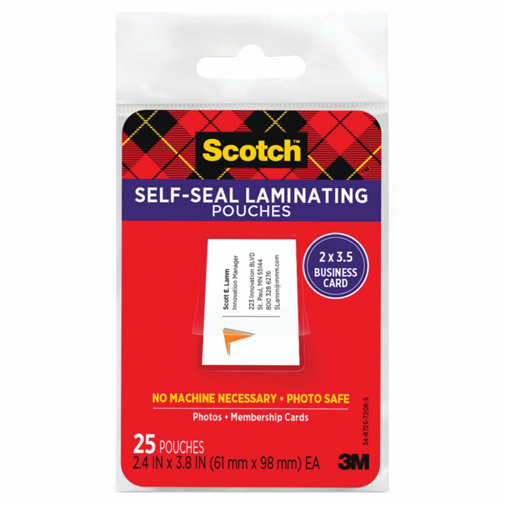 Pouch, Laminate, Card,