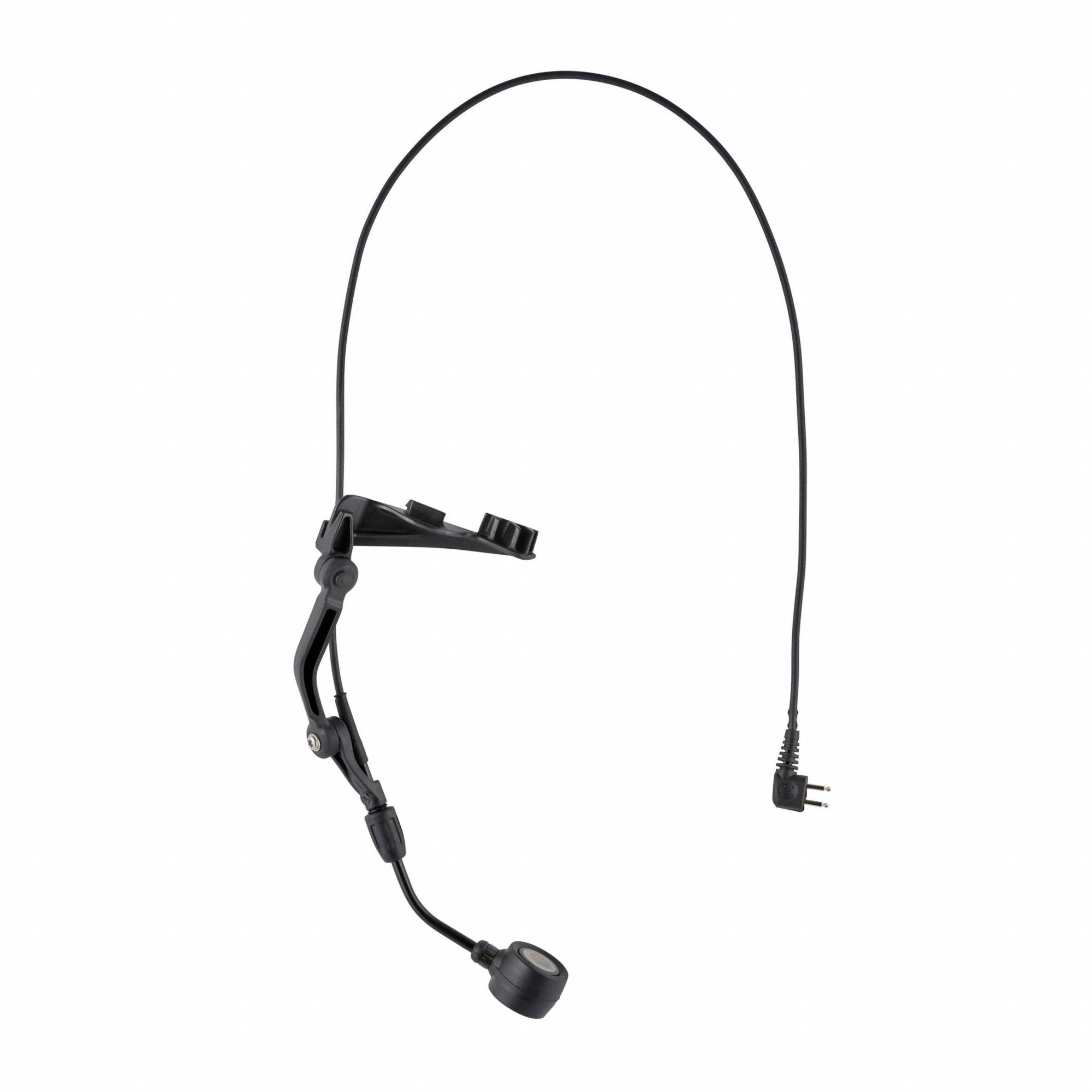 MICROPHONE SUR TIGE, CASQUES DE PROTECTION, NOIR, DYNAMIQUE, PRISE J22, FILAIRE