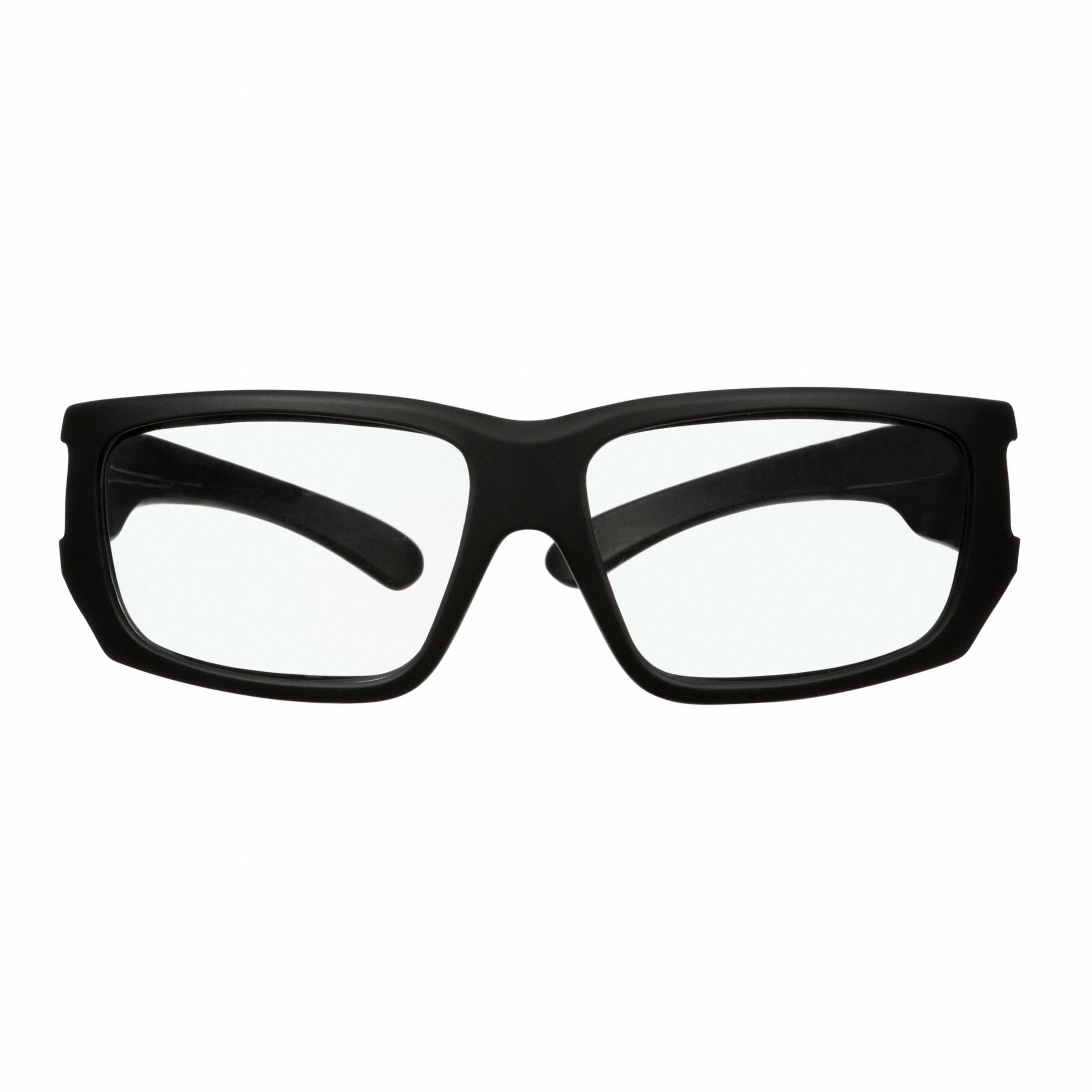 LUNETTES SÉCURITÉ, ANSI, ANTI-BUÉE/ANTI-RAYURES/PROTECTION ANTI-UV, NOIR, CAOUTCHOUC/PC
