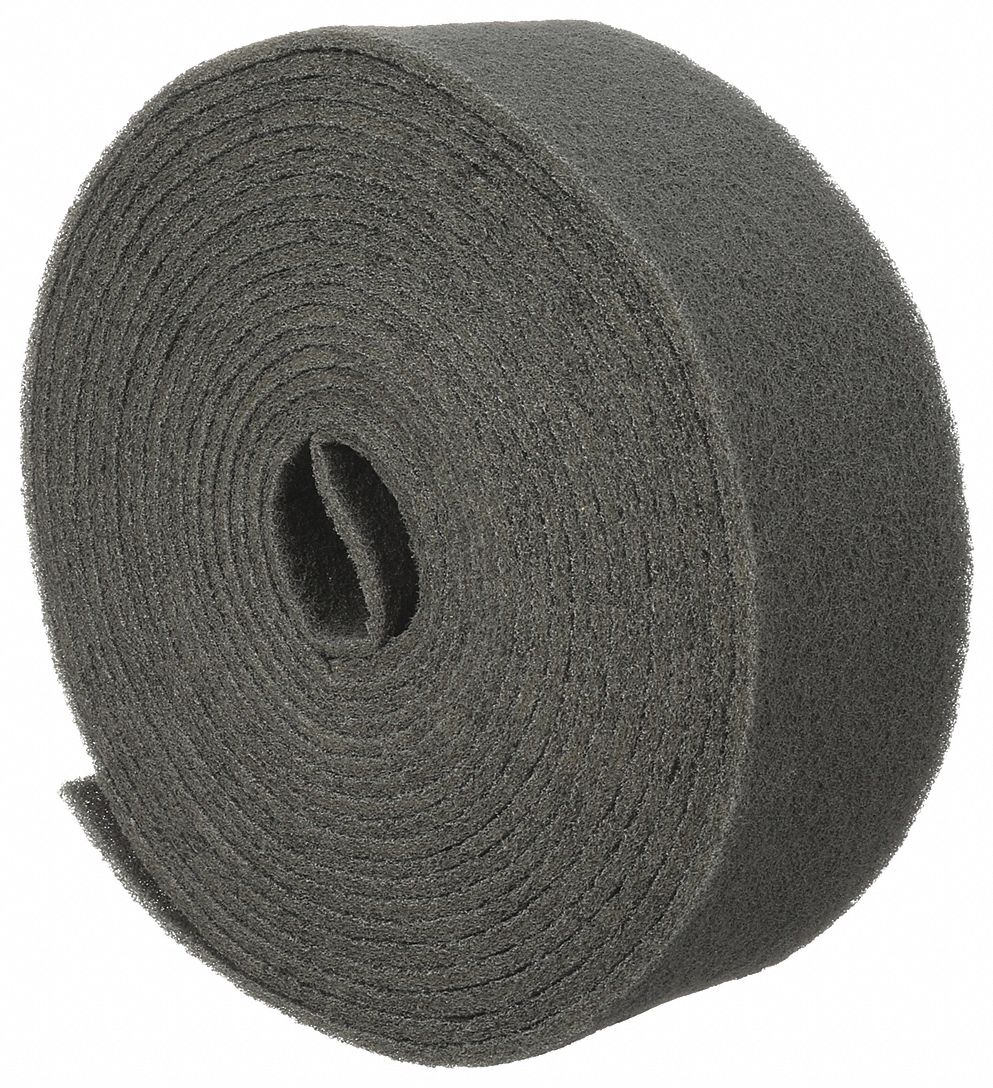 SURFACE CONDITIONING ROLL, 6 IN W X 30 FT L, ALUMINUM OXIDE, FINE, MAROON, CF-RL, 2 PK