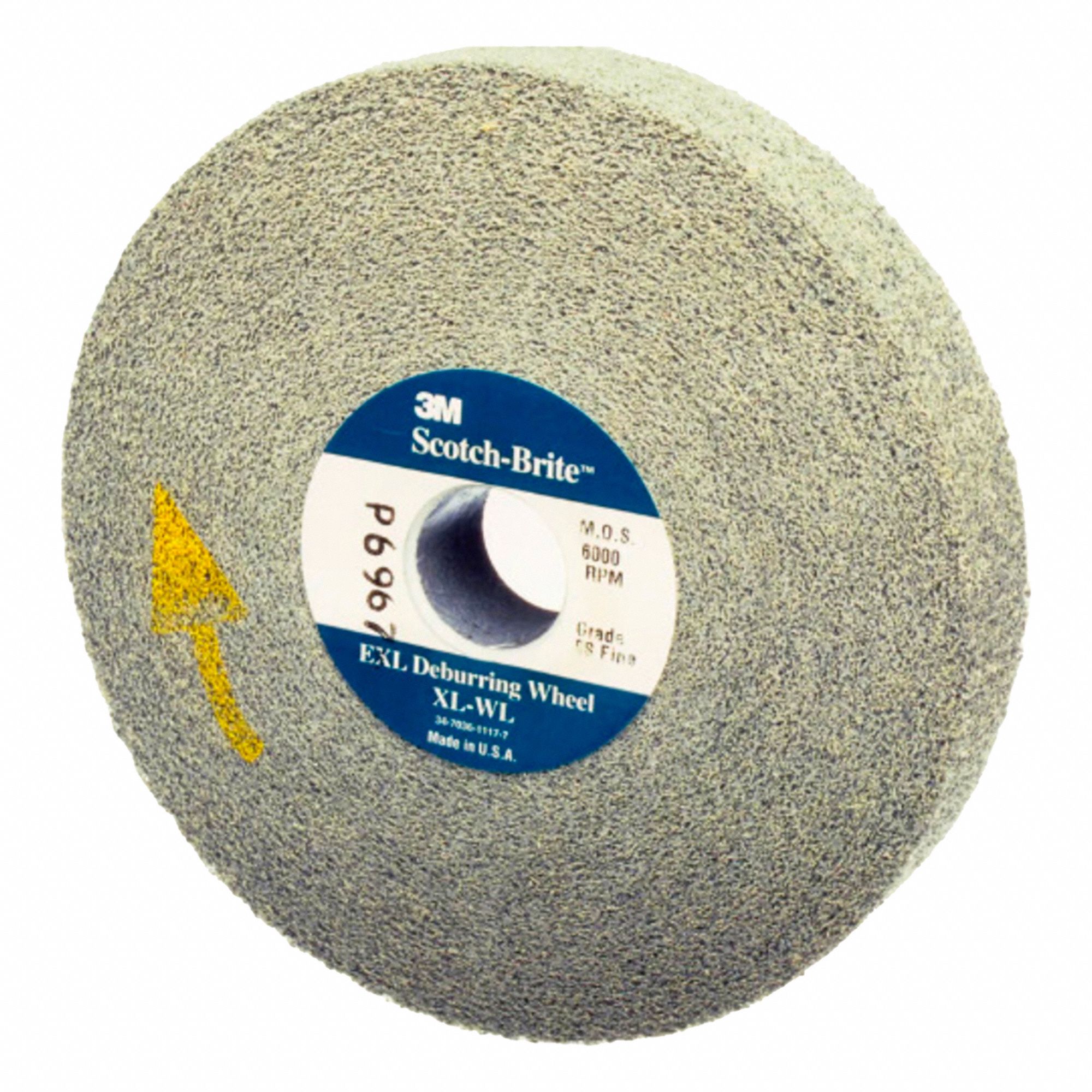 CONVOLUTE WHEEL,6 IN DIA,1/2 IN FACE W