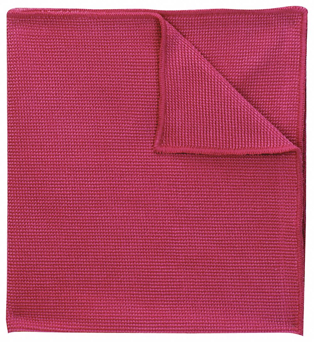 CLOTH, RED, 18 5/8 X 20 7/32 IN, MICROFIBRE