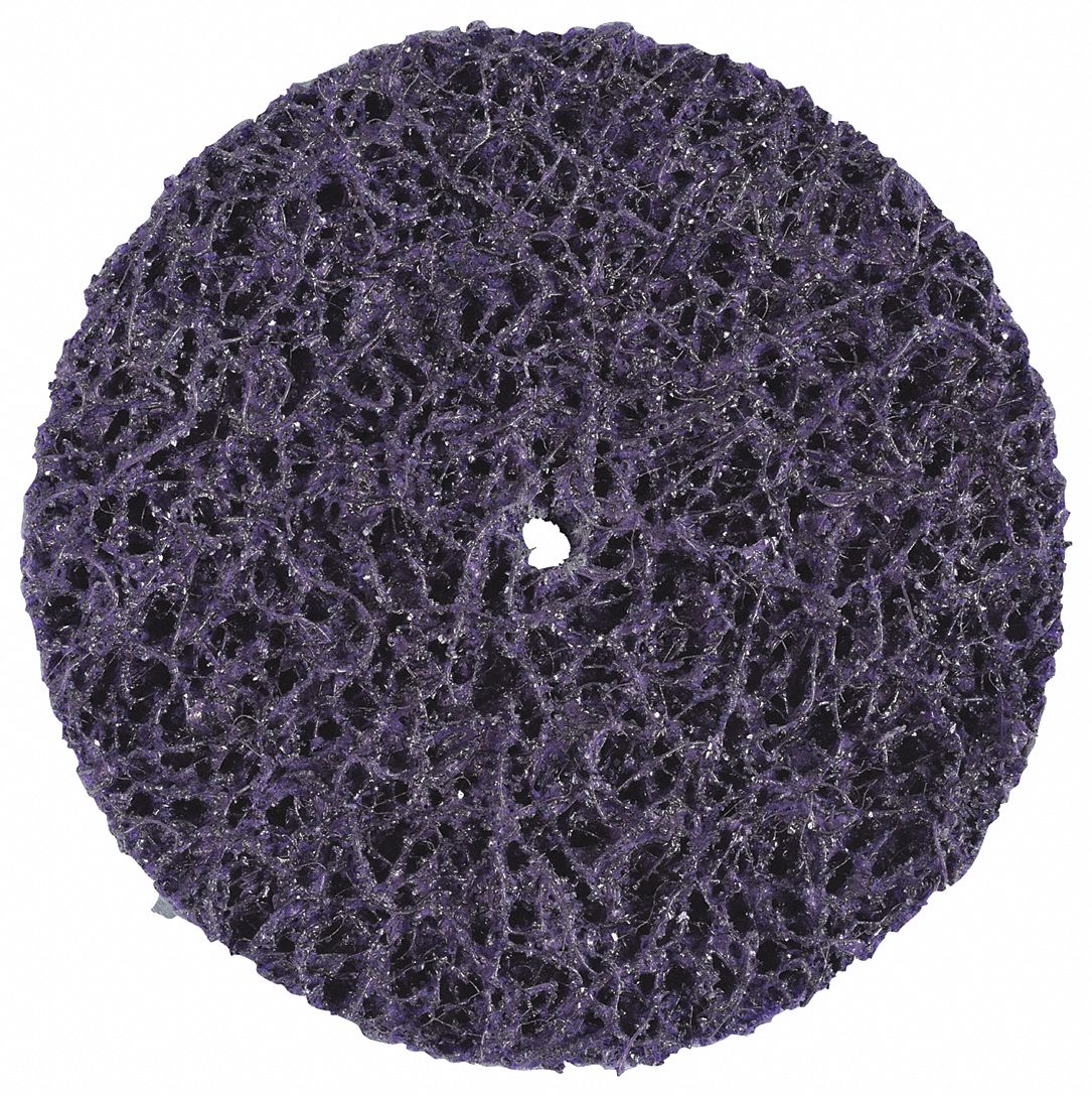 DISQUE NETTOYAGE/DECAPAGE, CHANGEMENT RAPIDE, TRÈS GROS, MAUVE, 3 EN DIA, CARBURE SILICIUM
