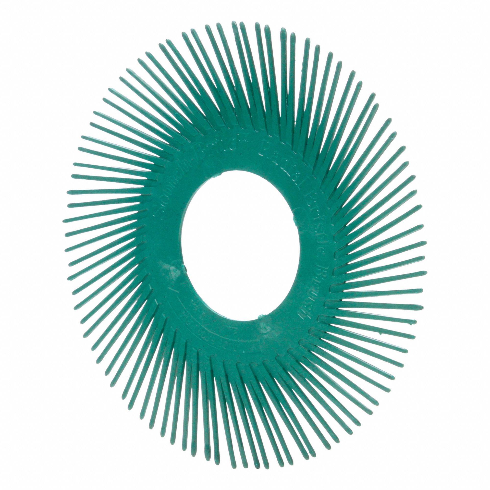 RADIAL BRISTLE BRUSH,1/2 IN FACE W