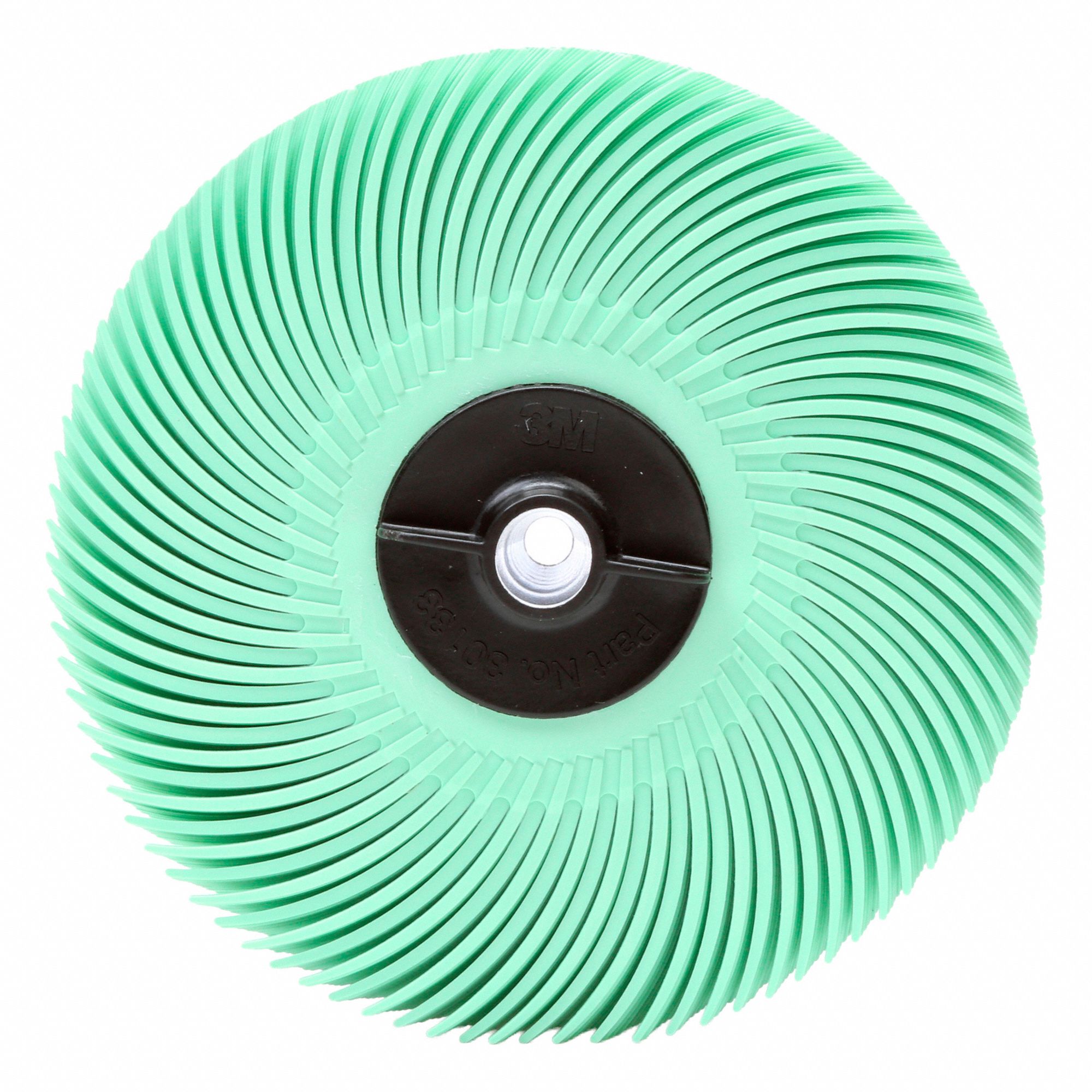 RADIAL BRISTLE DISC,3/8 IN FACE W