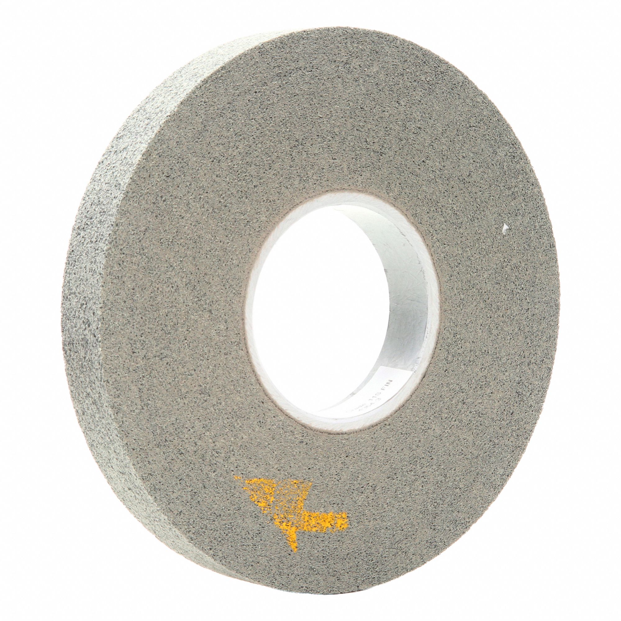 CONVOLUTE WHEEL,8 IN DIA,1IN FACE W,GREY