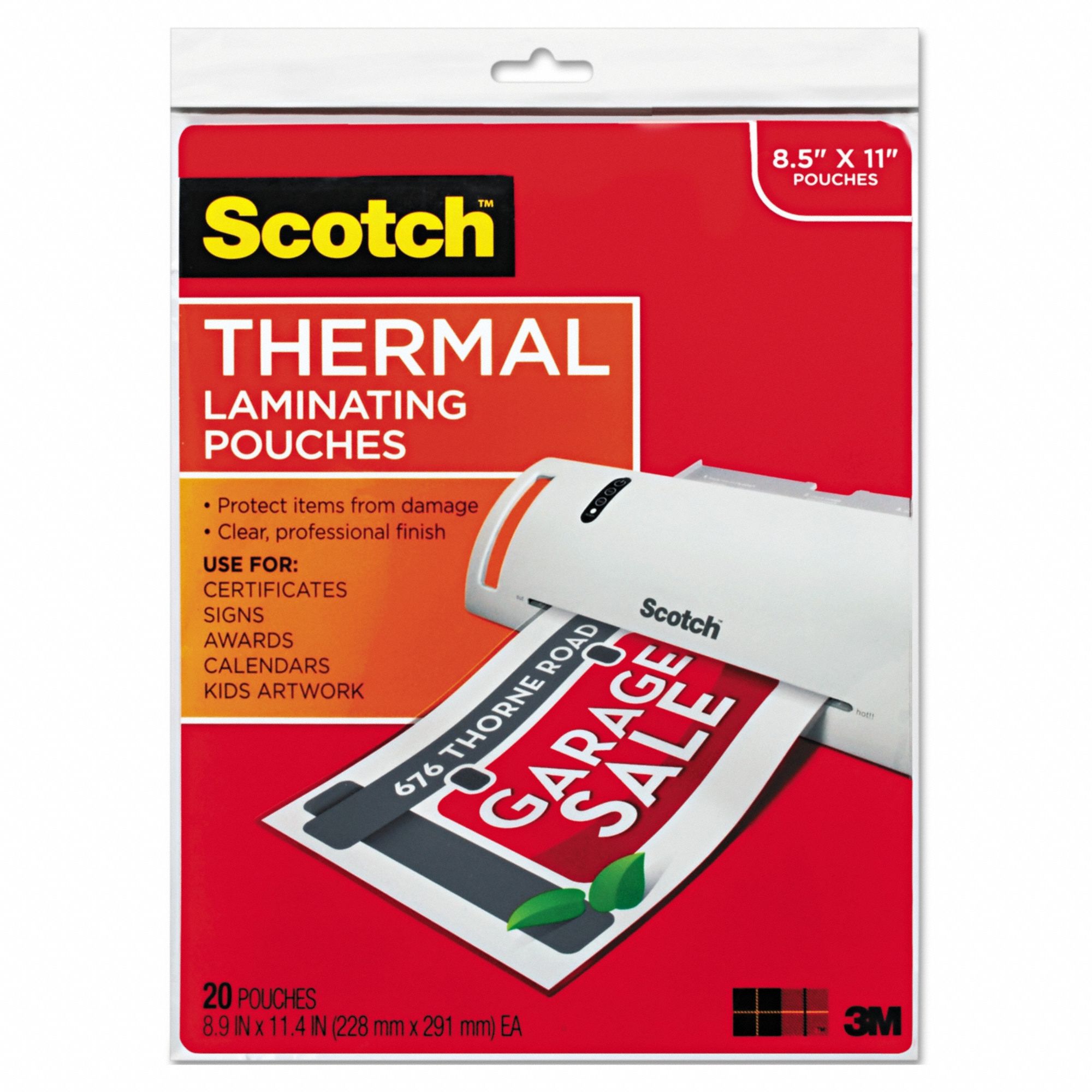 Pouch, Thermal, 81/2"X11",