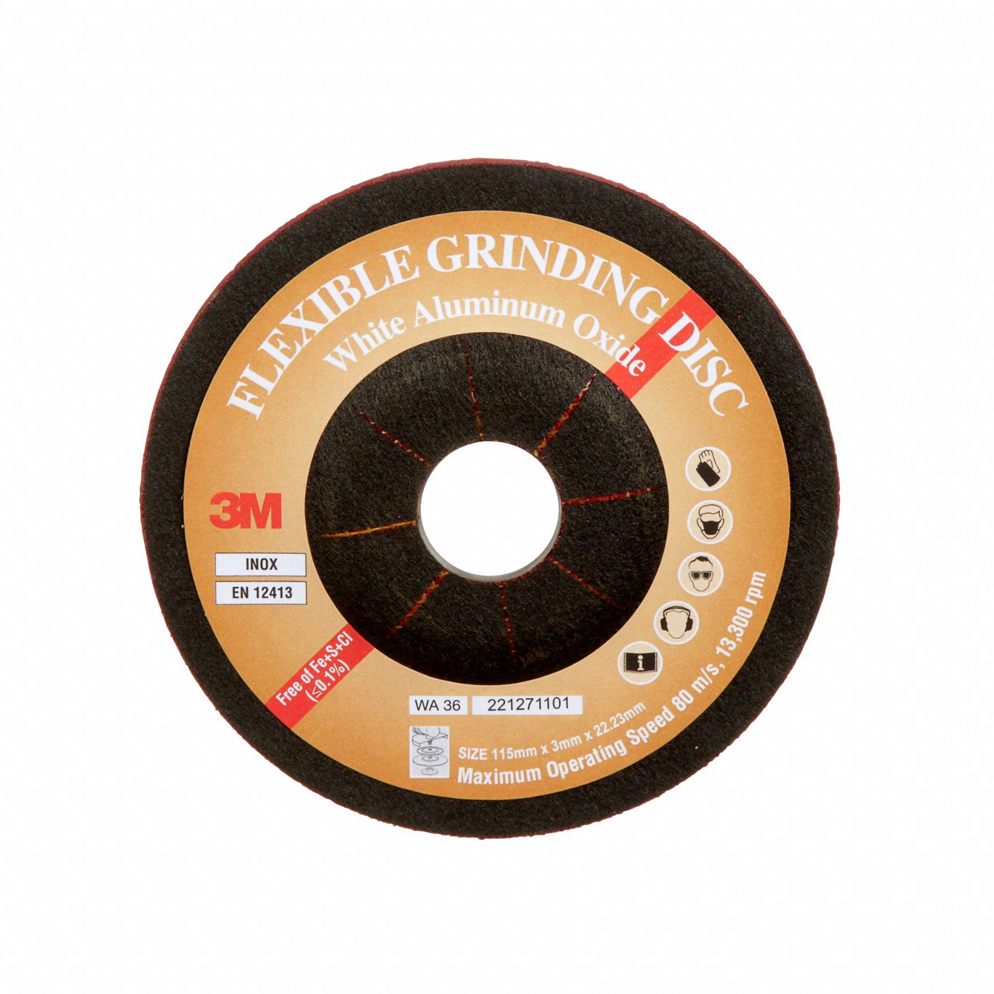 DISQUE DE MEULAGE BLANC