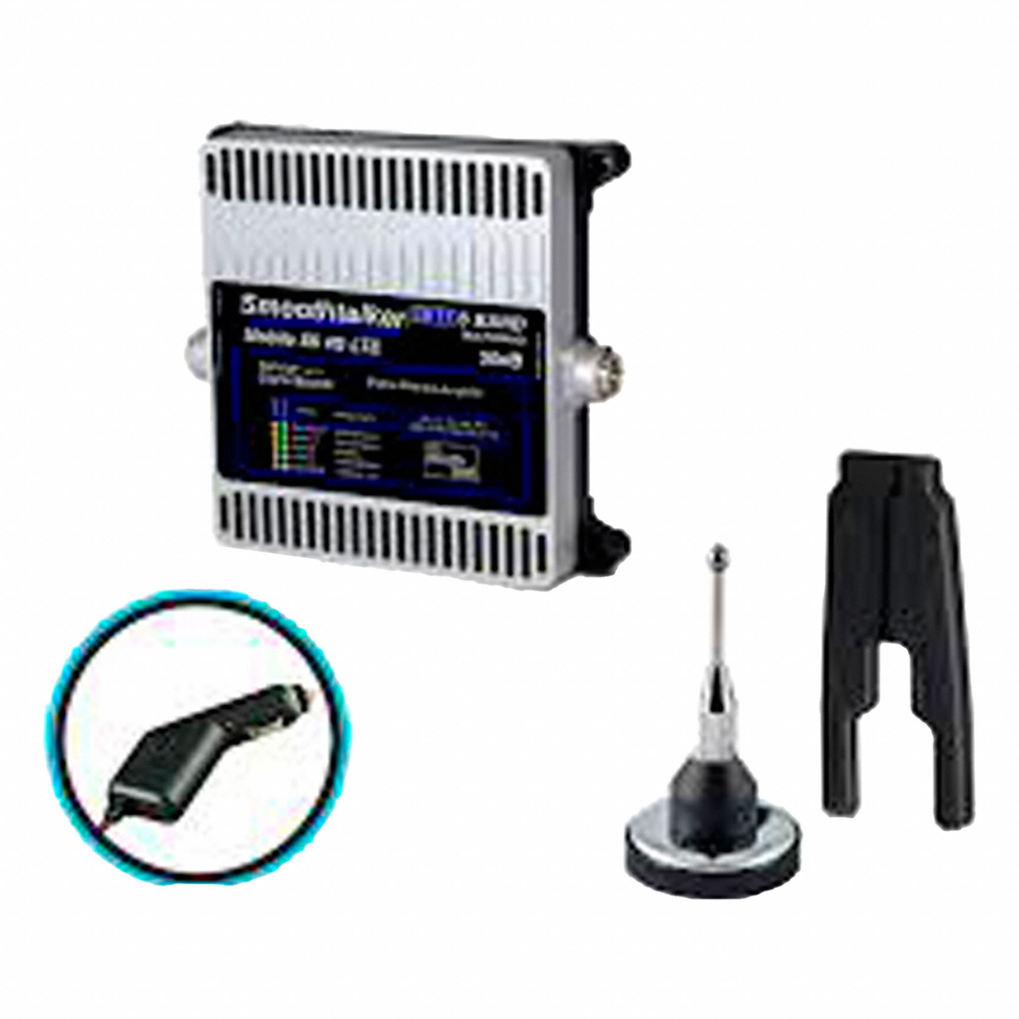 SIGNAL BOOSTER, MOBILE, 50 DB, 700-2100 HZ, 120V POWER SUPPLY, ANTENNAS