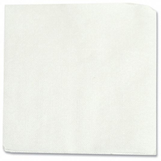 Choice 1-Ply White Beverage / Cocktail Napkin - 4000/Case