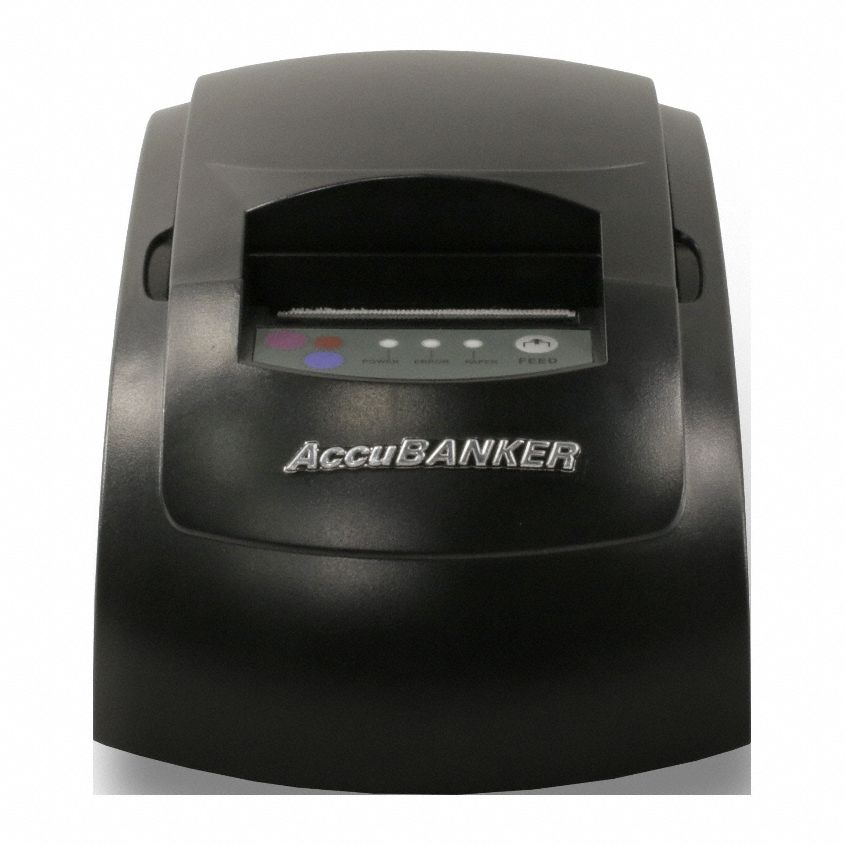 ACCUBANKER, 100 to 240V AC, 60/50 Hz, Thermal Printer 803FV3MP20