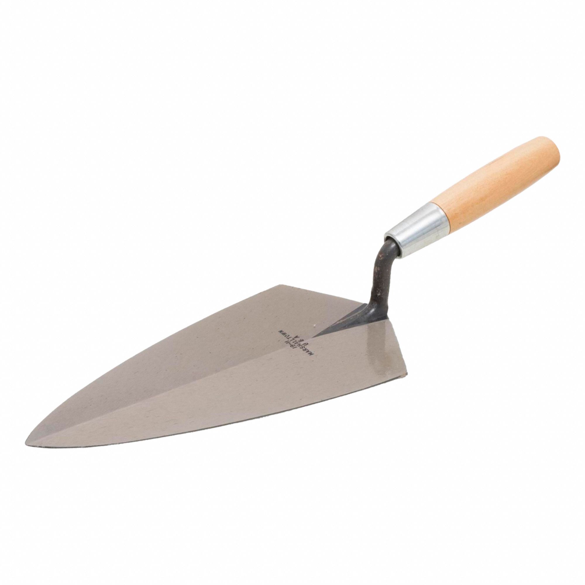 INSIDE CORNER TROWEL, CARBON STEEL, 5 IN TAPERED DURASOFT HANDLE