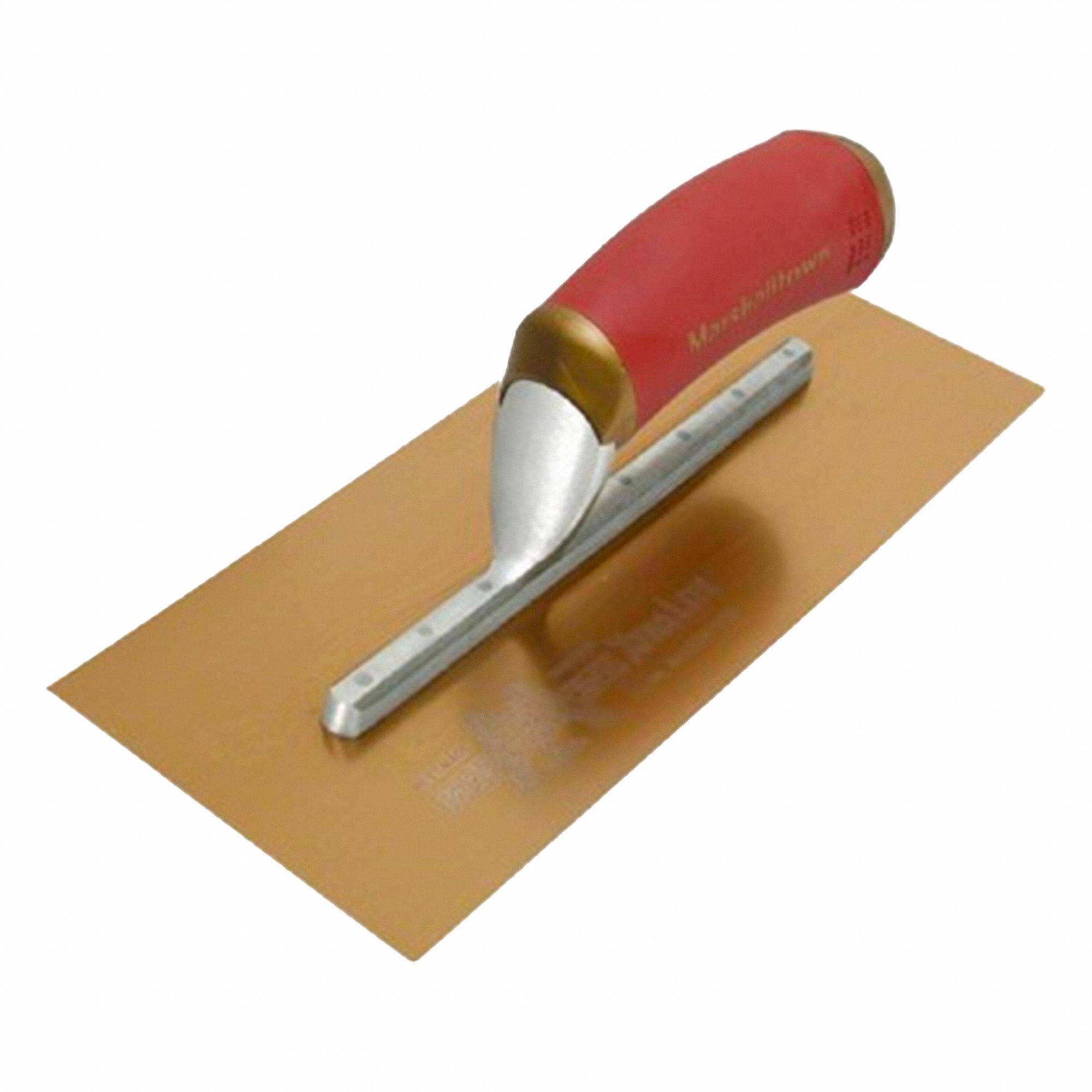 INSIDE CORNER TROWEL, CARBON STEEL, 5 IN TAPERED DURASOFT HANDLE