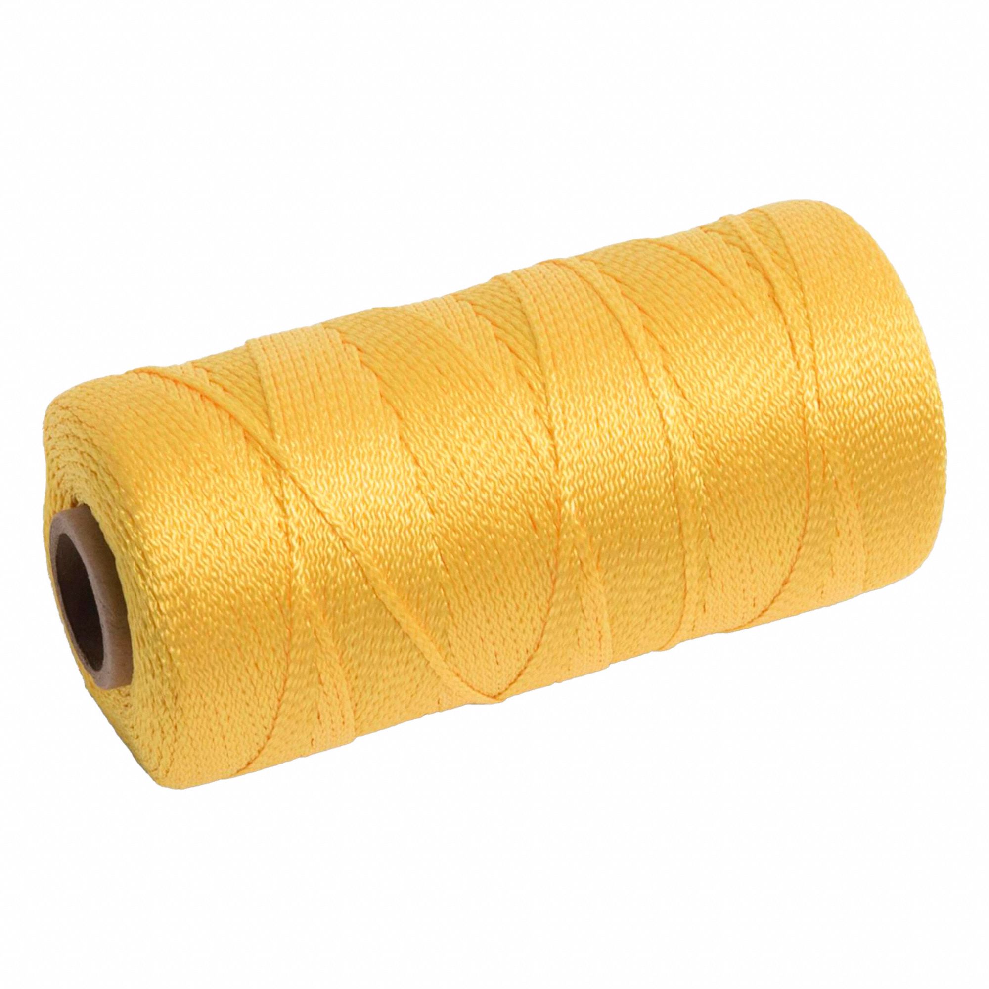 BRAIDED MASON'S LINE, YELLOW, 1000 FT, NYLON