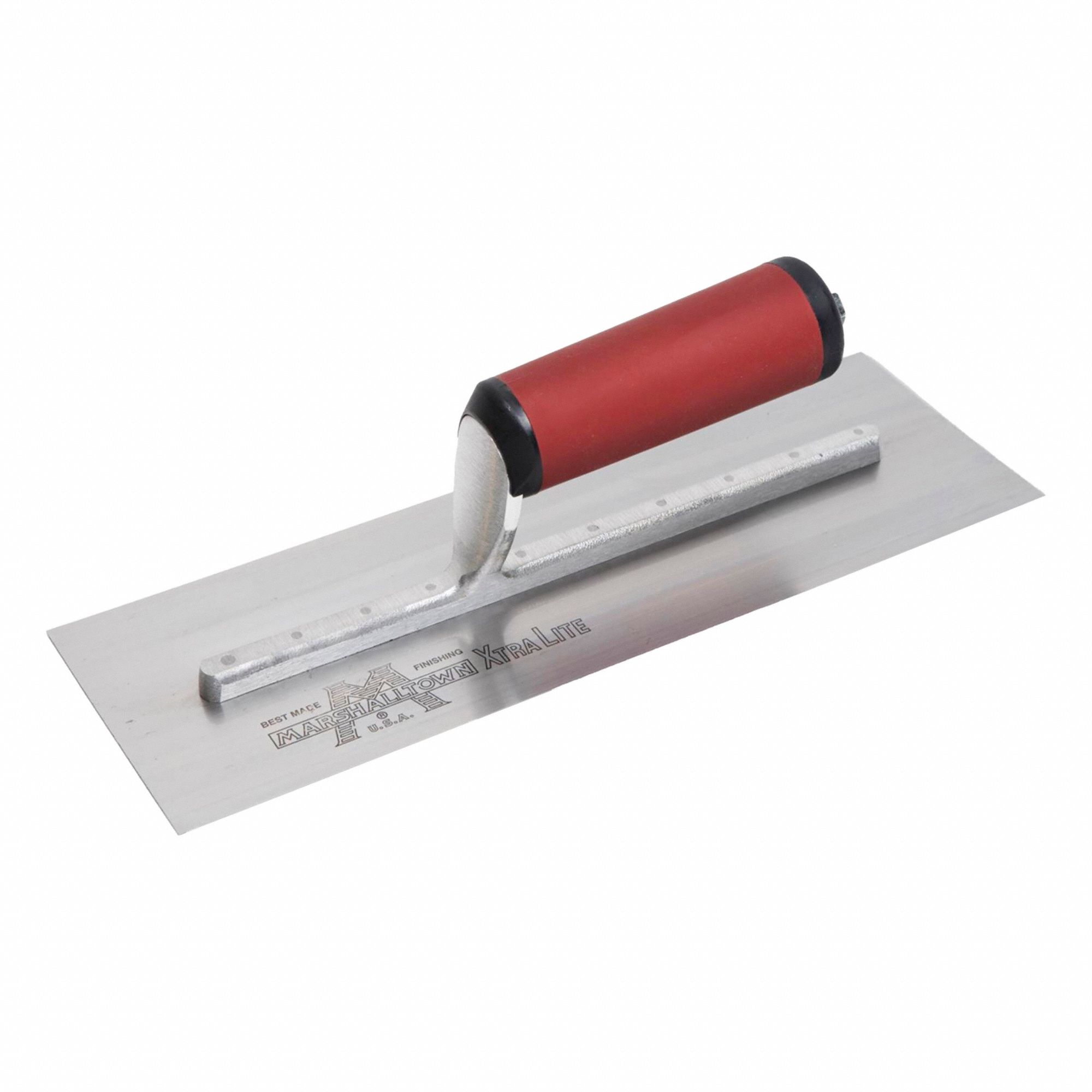 INSIDE CORNER TROWEL, CARBON STEEL, 5 IN TAPERED DURASOFT HANDLE