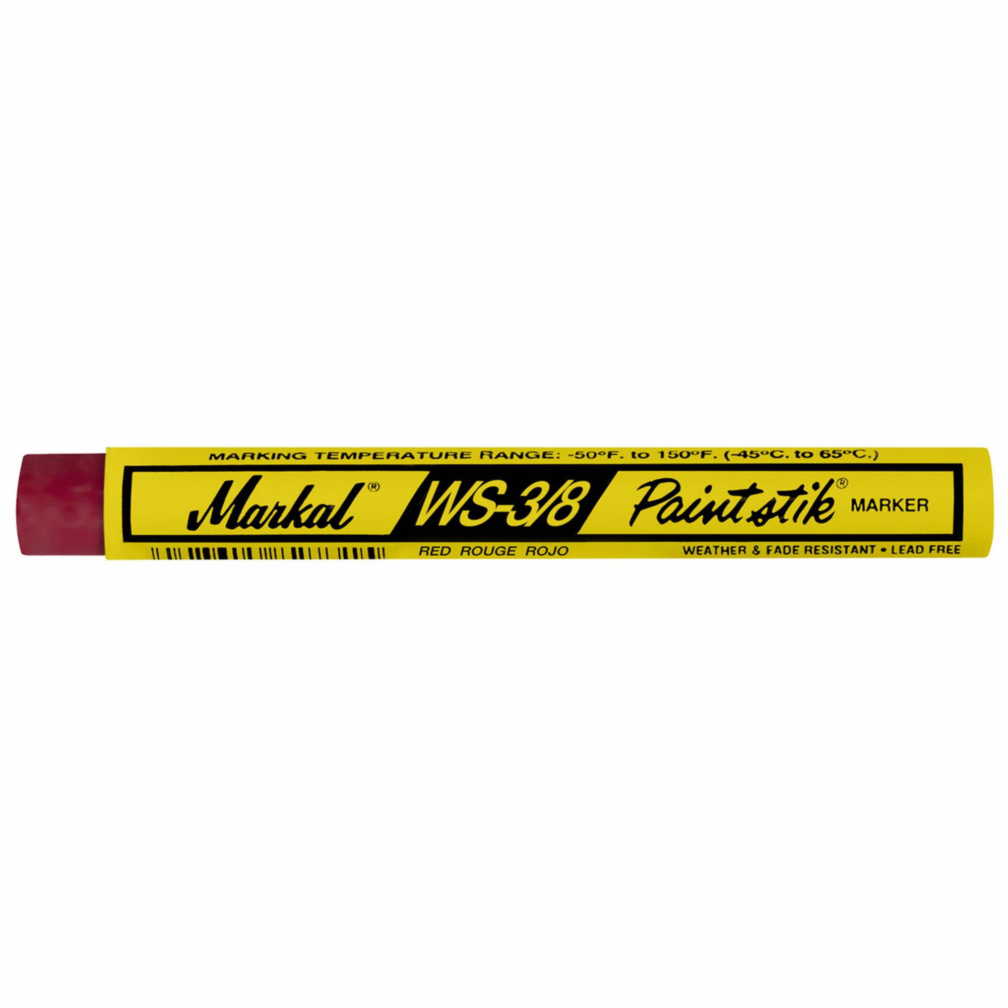 CRAYON SOLUBLE EAU 3/8 PO ROUGE