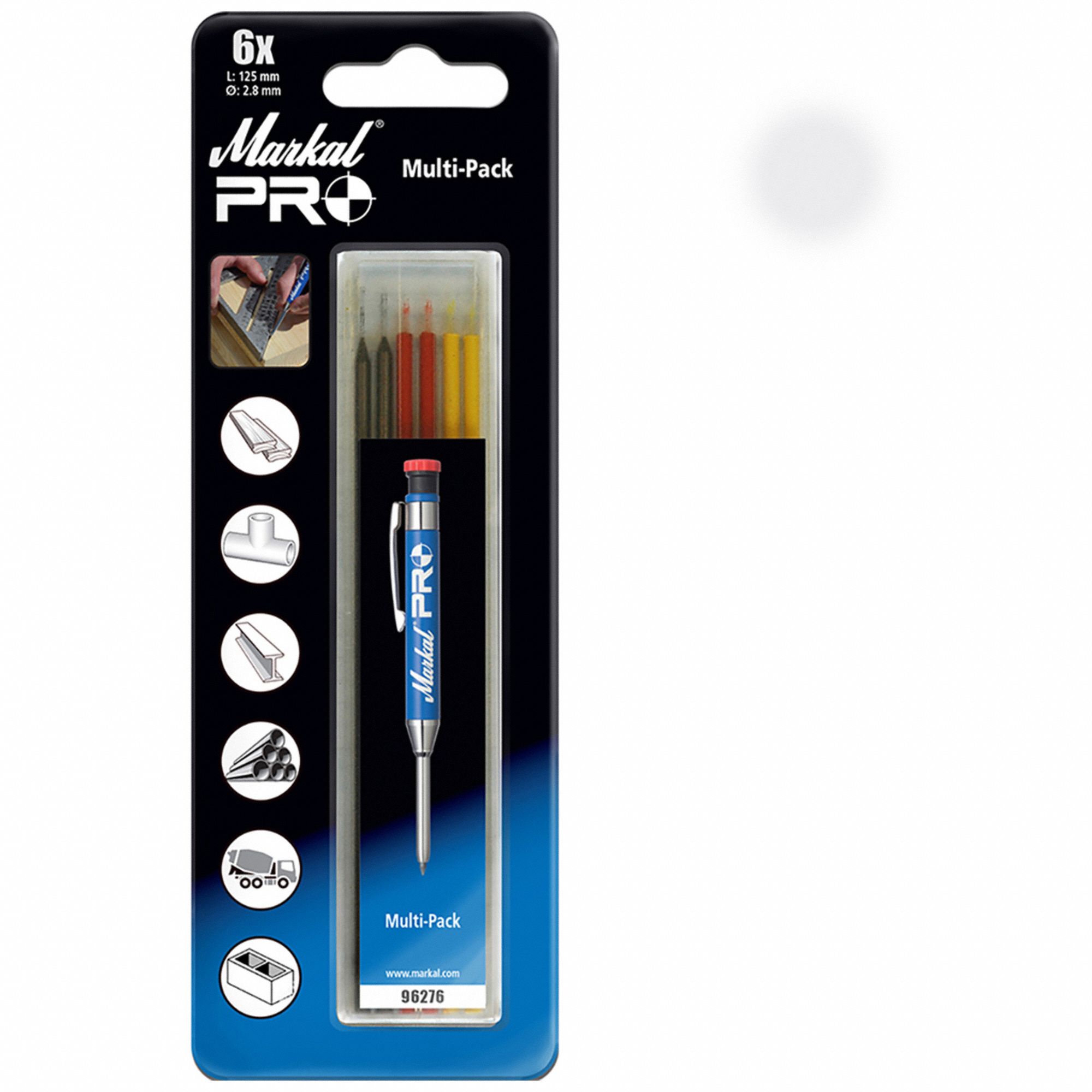 LEAD REFILL, MULTIPACK, FINE POINT, CRAYON, SILVER STREAK, PK 6