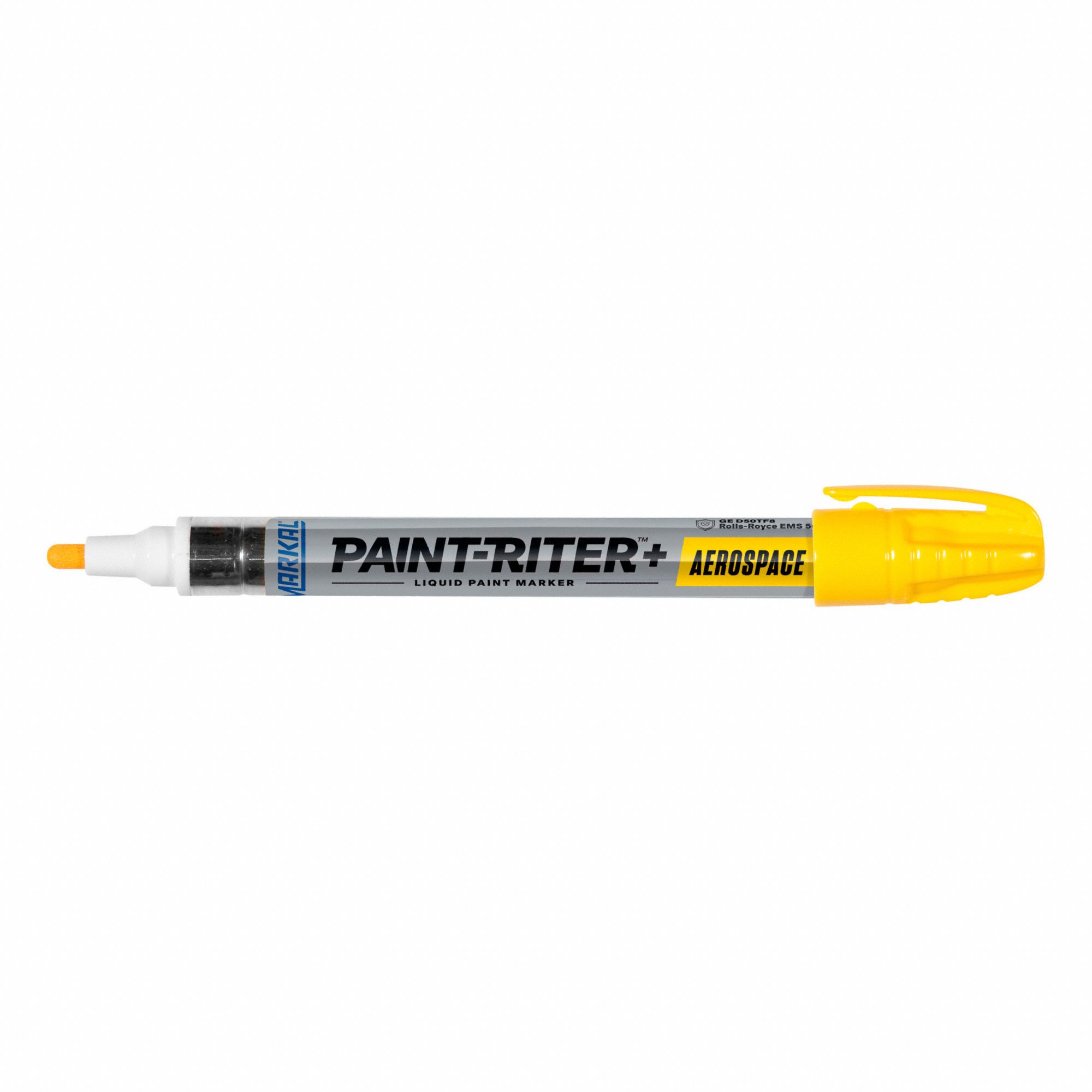 MARQUEUR PEINTURE,JAUNE,OGIVE,MOY,PQT12