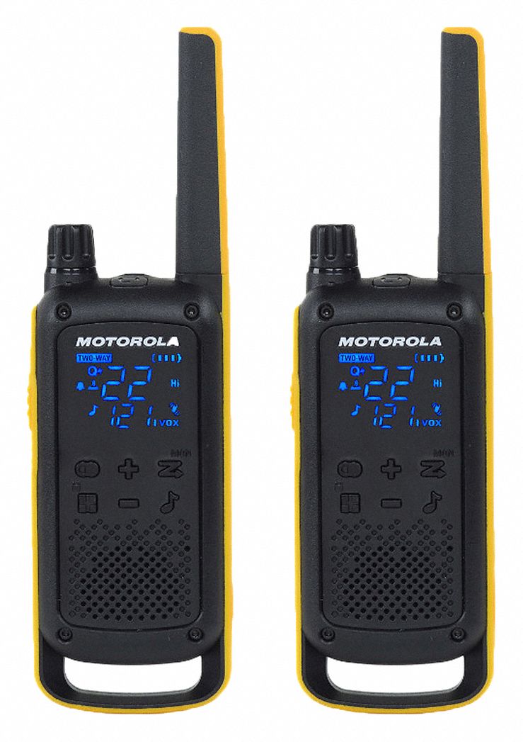 Motorola Two Way Radio 7 33 64 L Frs Gmrs Handheld Two Way Radios Mrlt470 T470 Grainger Canada