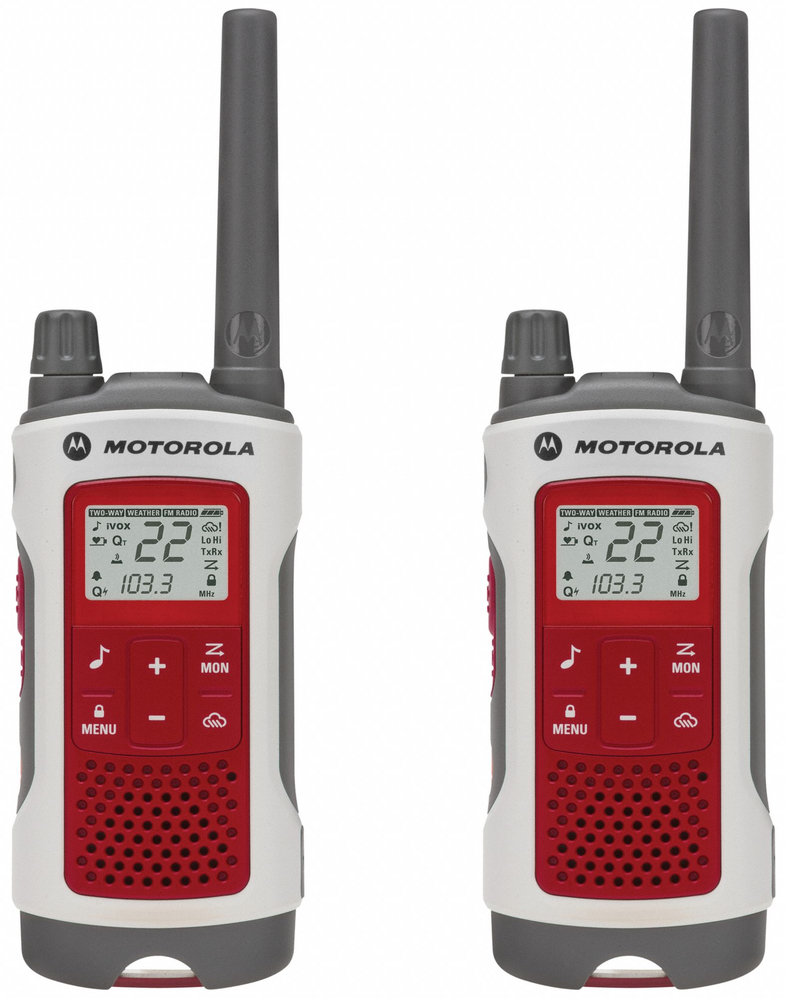 TWO WAY RADIO,7-33/64" L,FRS/GMRS