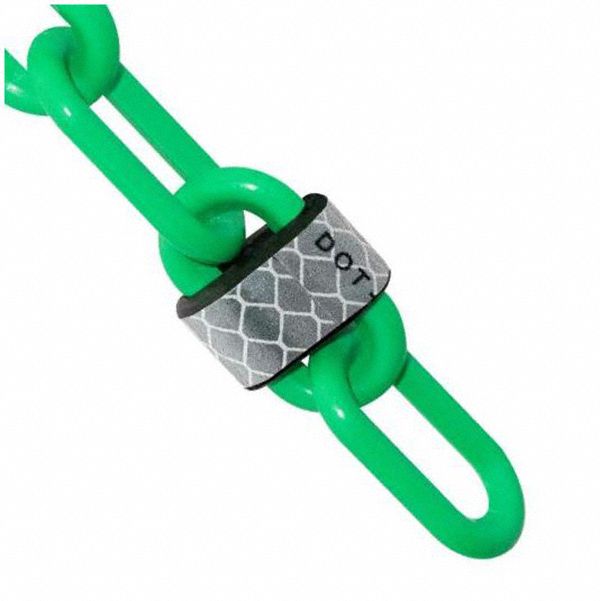 CHAINE PLSTIQ REFLECH 2POX25PI VERT