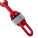 2Inx100Ft Reflective Plas Chain Red