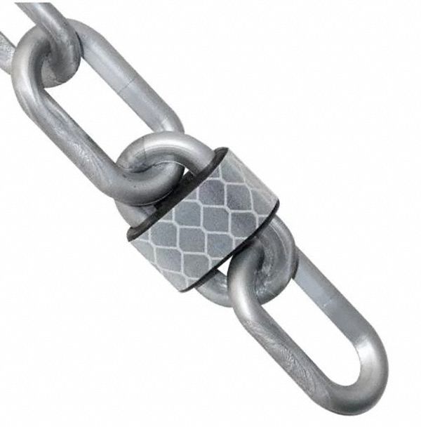 CHAINE PLSTIQ REFLECH 2POX25PI ARGENT