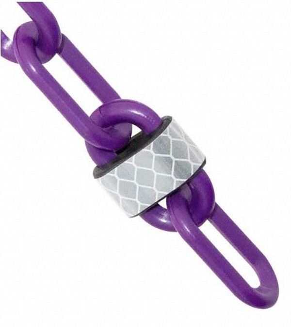 CHAINE PLSTIQ REFLECH 2POX25PI POURPRE