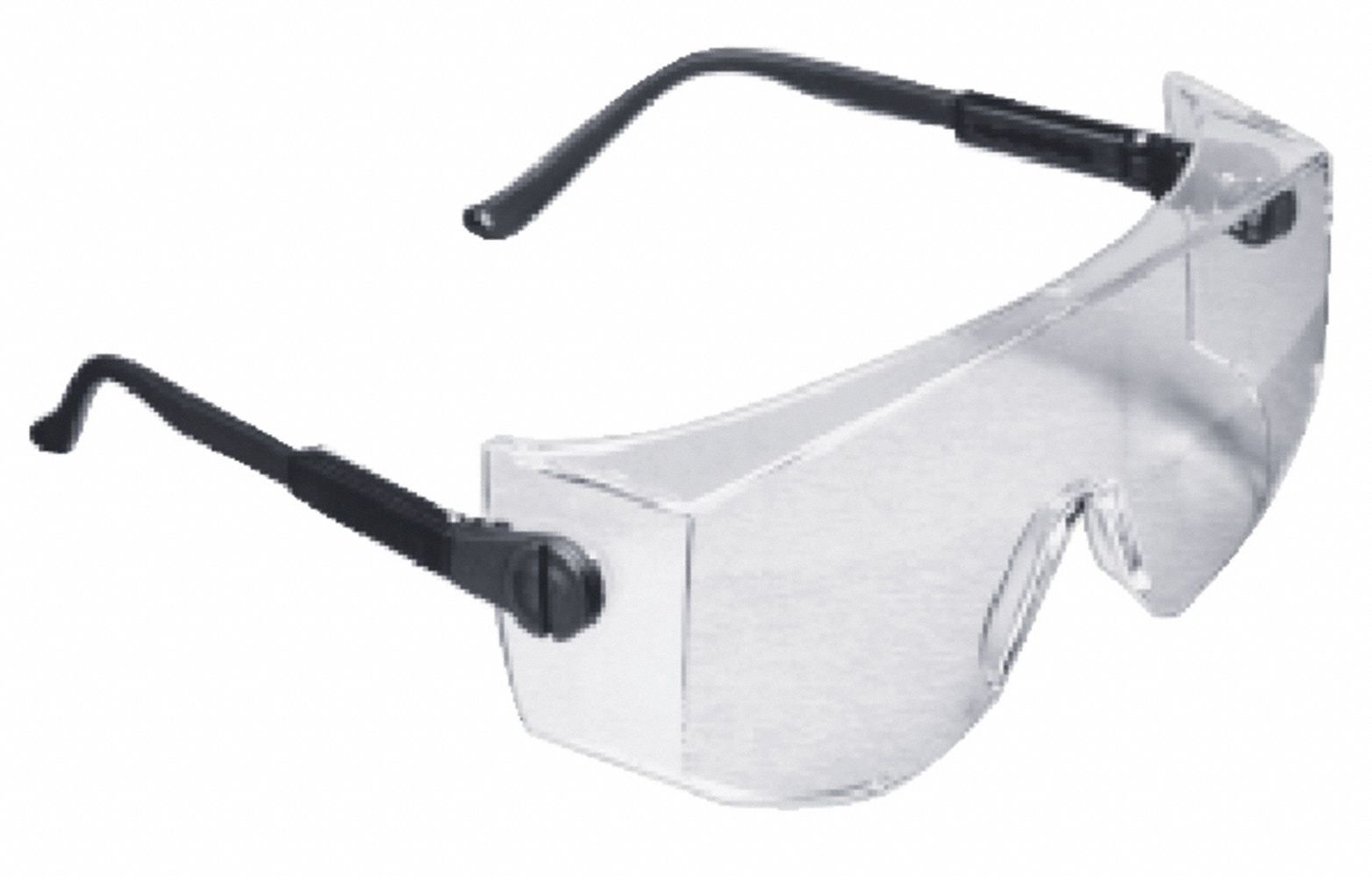 LUNETTES DE SÉCURITÉ, OTG, PC, ANTIBUÉE, ANTIRAYURES, CSA, UV, TRNSP, AJUSTABLES