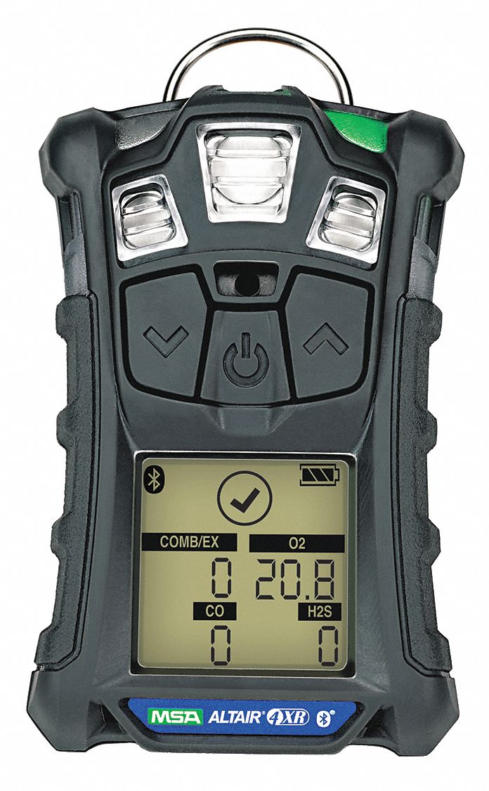 MULTI GAS DETECTOR, LEL/02/H2S-LC/CO, CSA C22.2 152/157, CHARCOAL CASE, 4.4X3.0X1.4 IN
