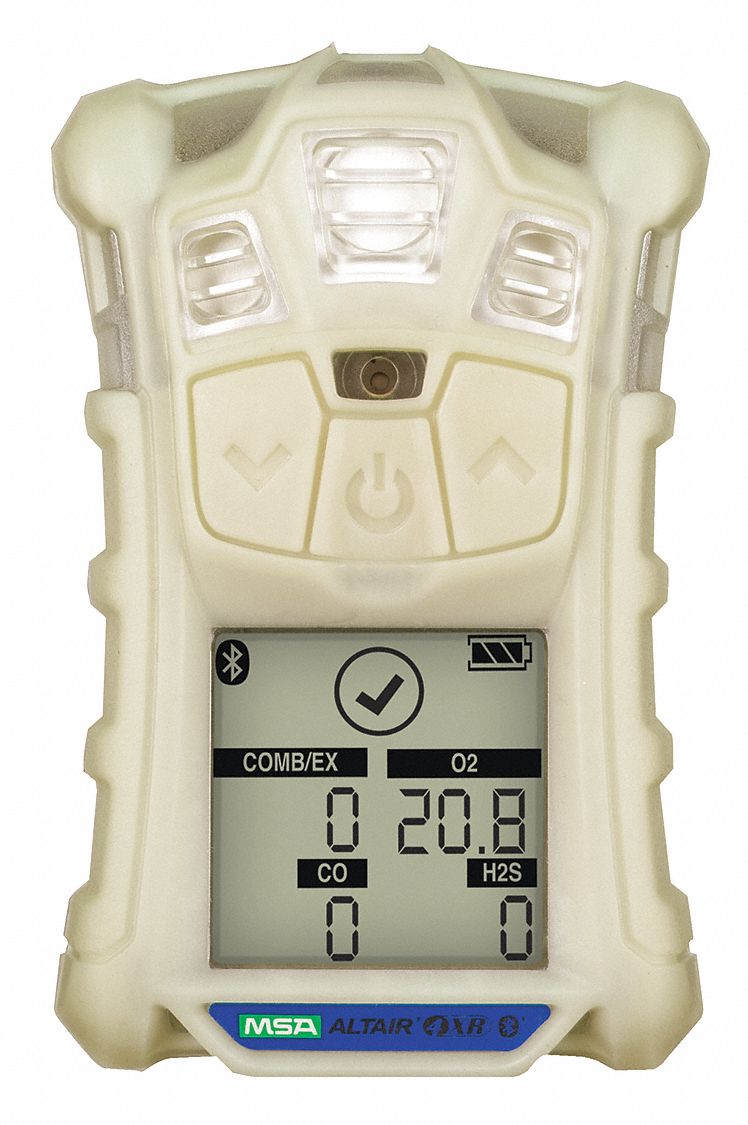 MULTI GAS DETECTOR, LEL/02, CSA C22.2 152/157, GLOW-IN-THE-DARK CASE, 4.4 X 3.0 X 1.4 IN