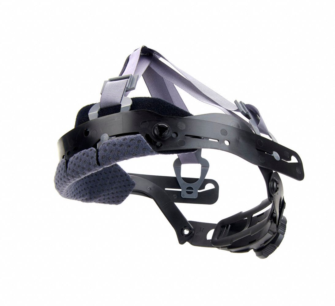 CASQUE SÉCURITÉ, CLIQUET, NOIR, ABS / POLYMERE / POLYESTER