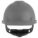HARD HAT, RATCHET, BASEBALL STYLE, CSA CLASS E /TYPE 1, GREY, SIZE 6 1/2 TO 8, POLYETHYLENE