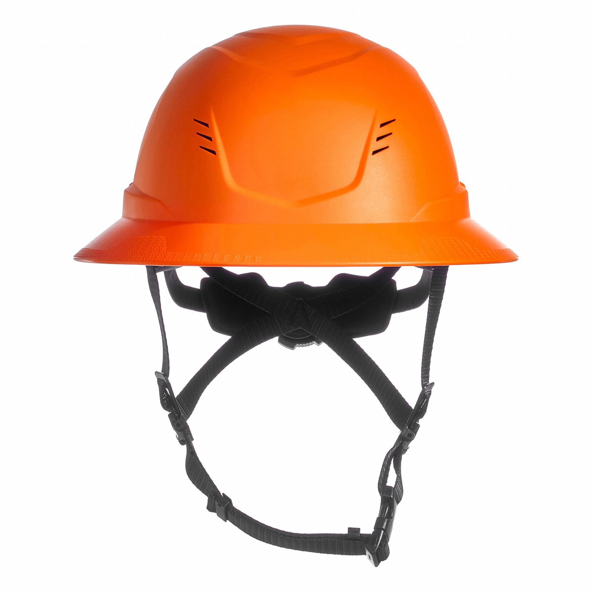 SAFETY HELMET,FULL BRIM,ORANGE