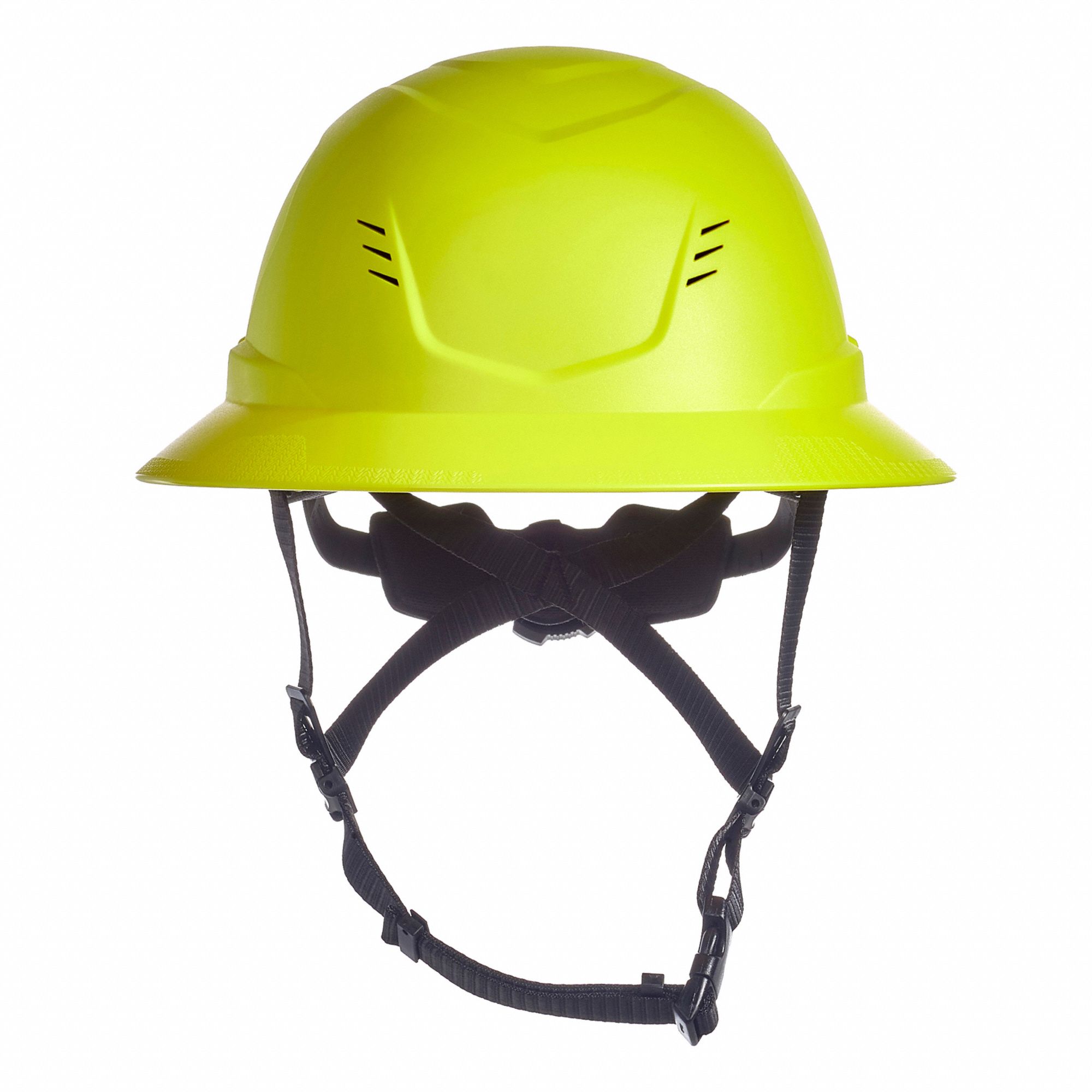 SAFETY HELMET,FULL BRIM,YELLOW