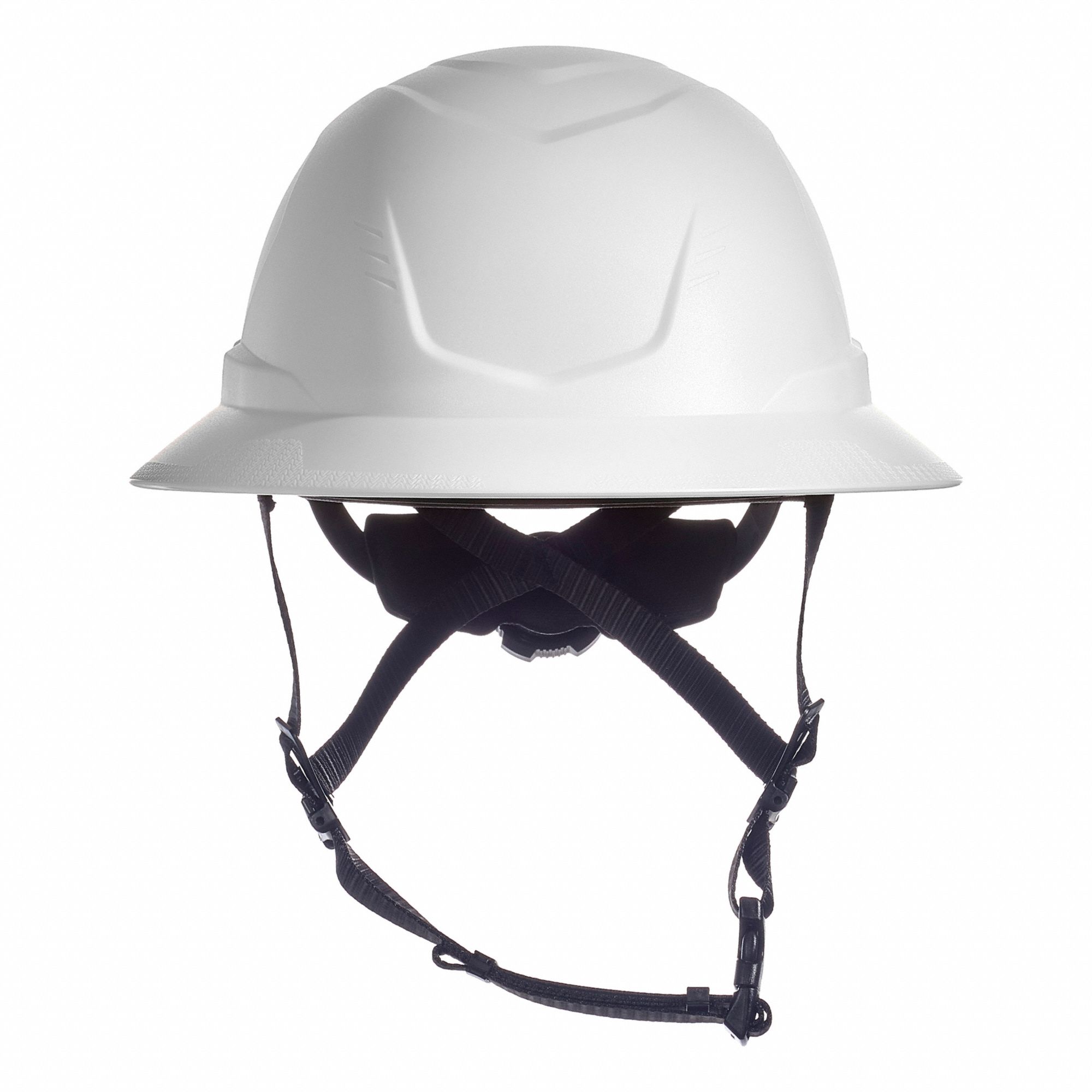 SAFETY HELMET,FULL BRIM,WHITE