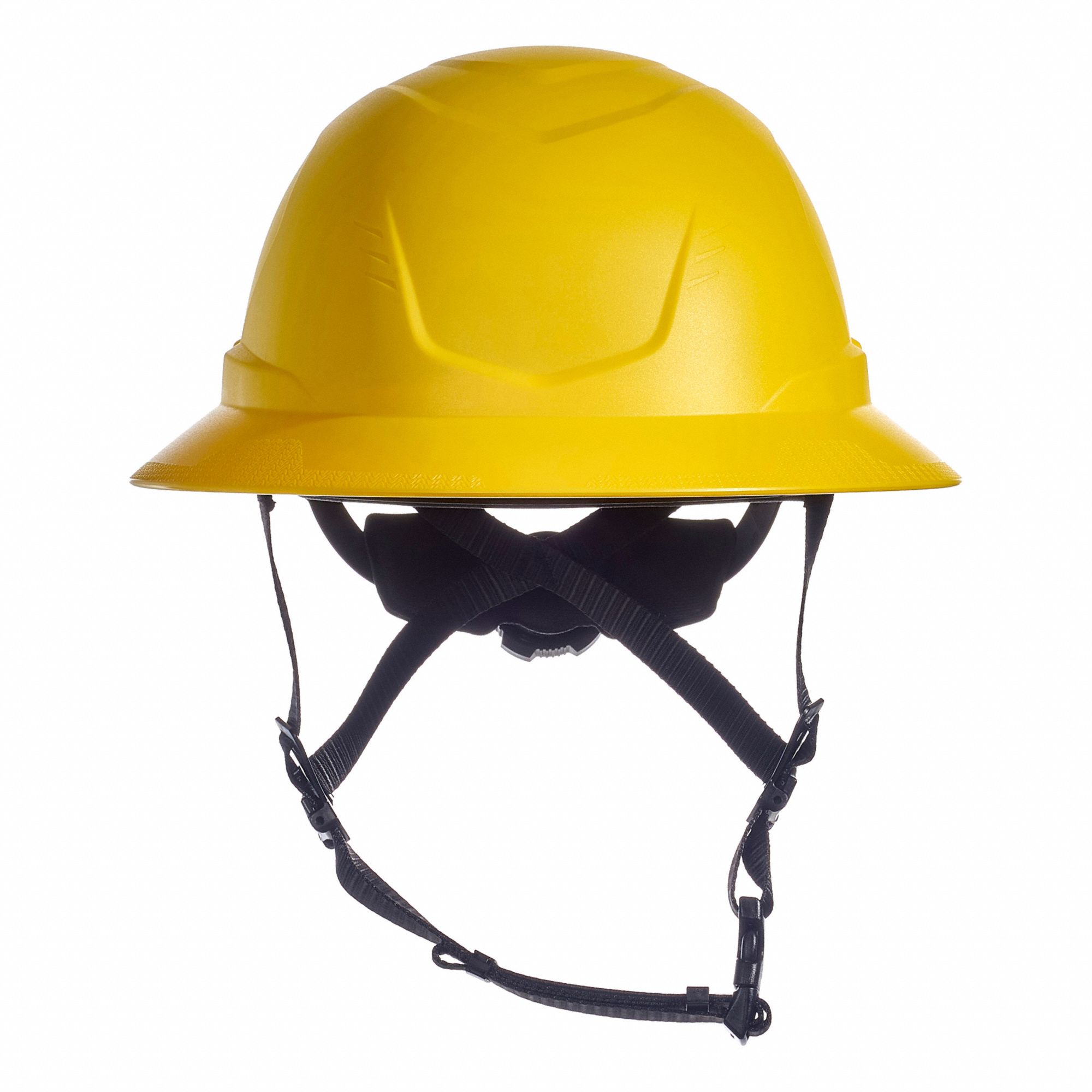 SAFETY HELMET,FULL BRIM,YELLOW