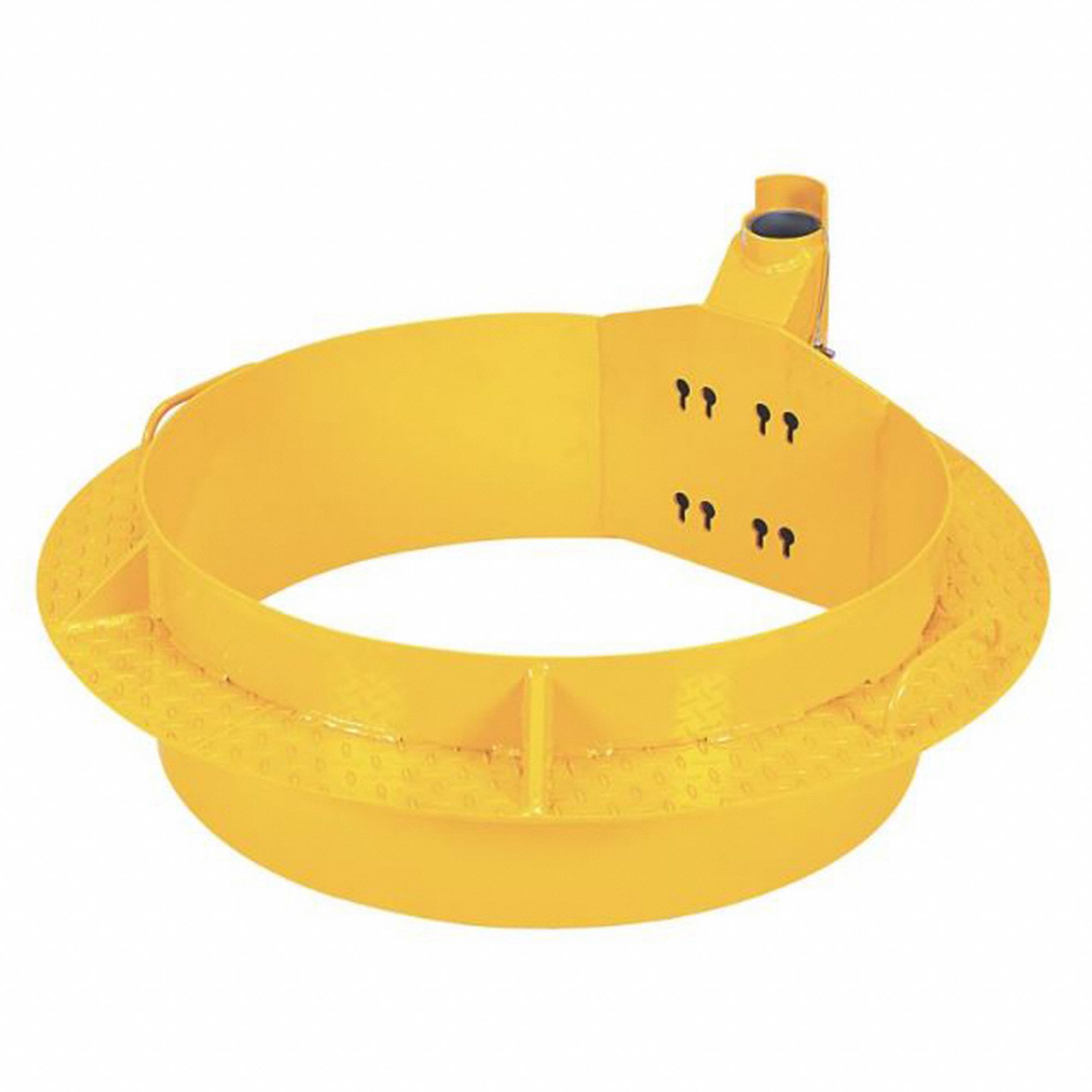 MANHOLE COLLAR, 20 X 18 TO 20 IN, ALUMINUM